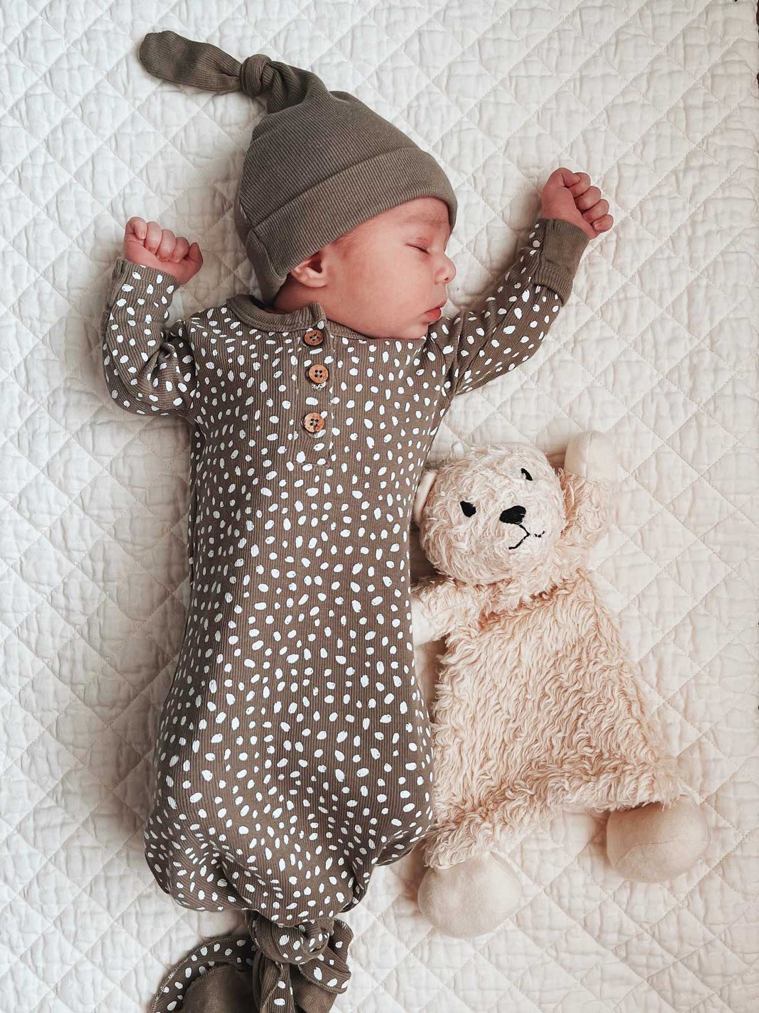 Benny the Bear Sherpa Snuggle Lovey