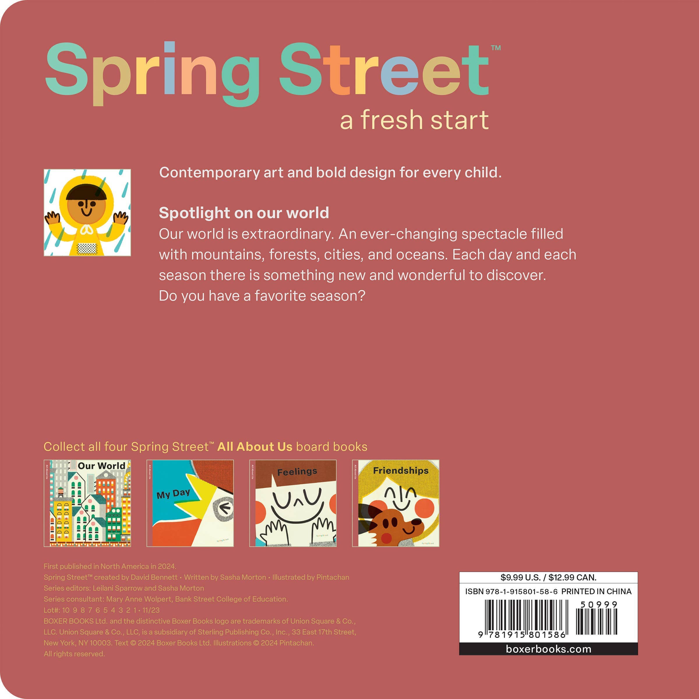 Spring Street All About Us: Our World