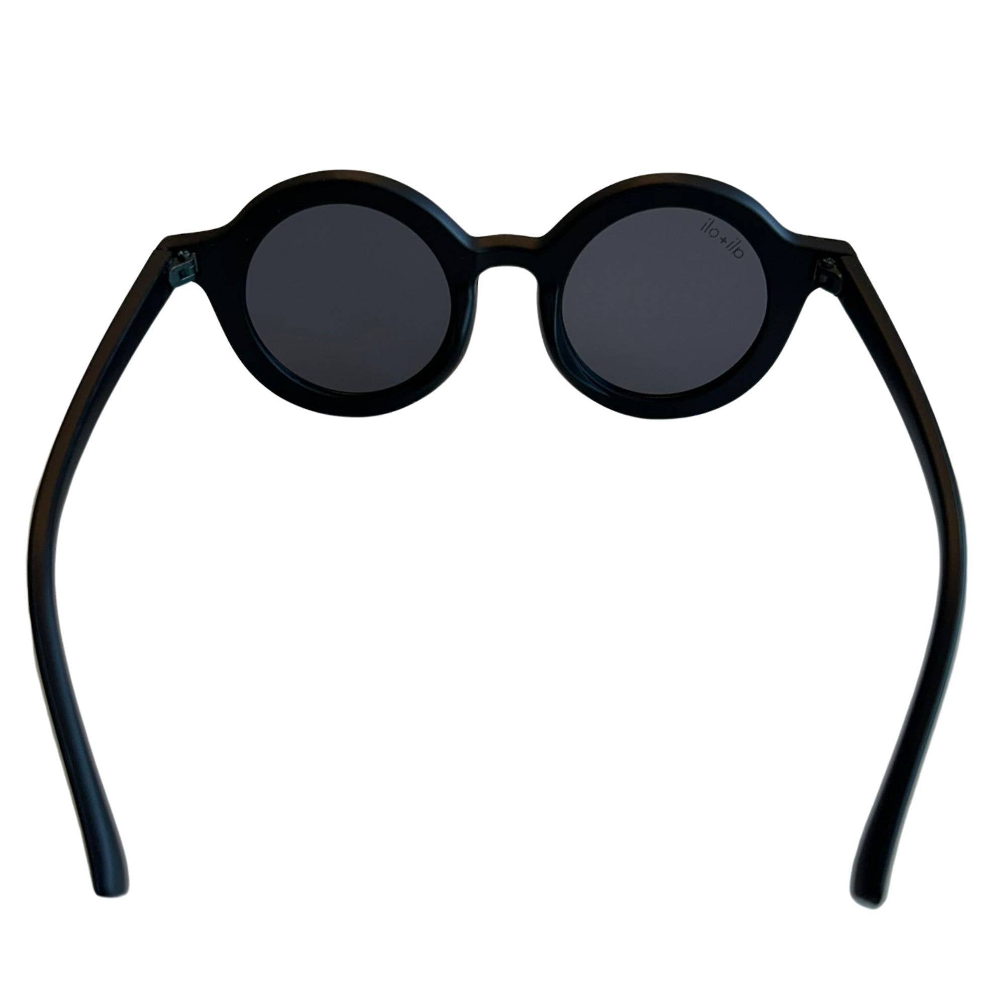 Kids Sunglasses Round - Black