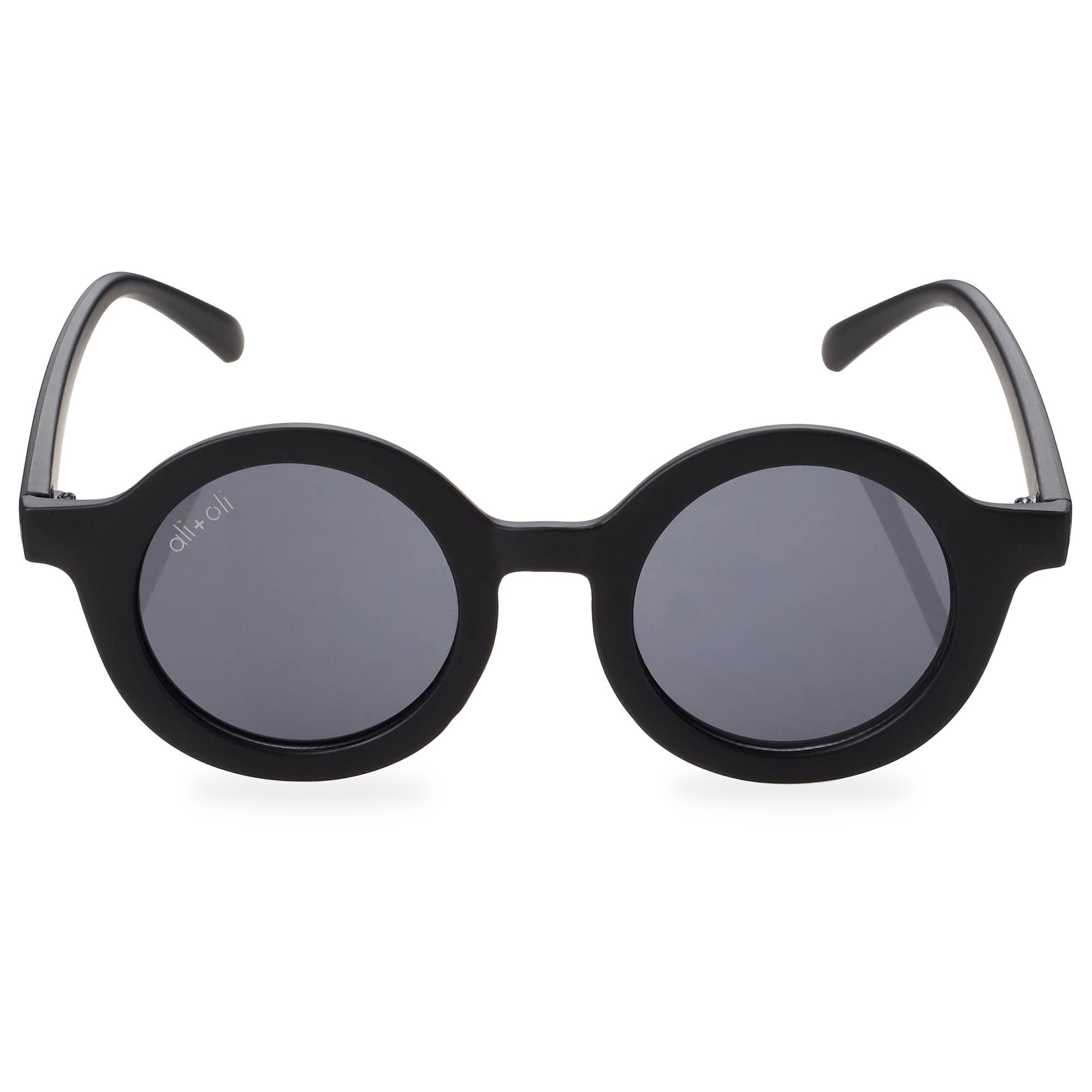 Kids Sunglasses Round - Black