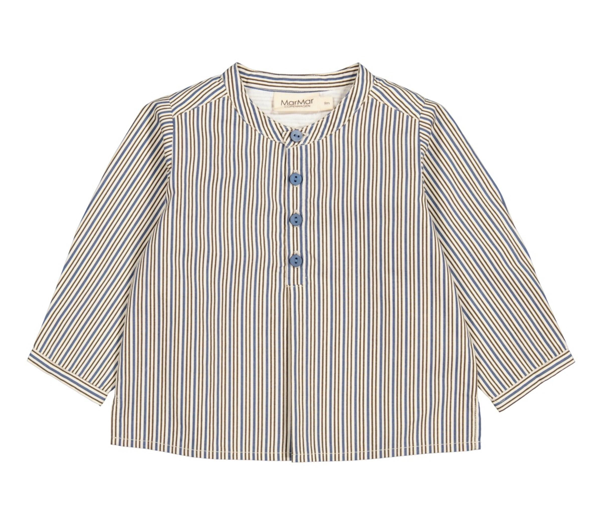 MarMar Totoro Shirt, Ocean Stripes