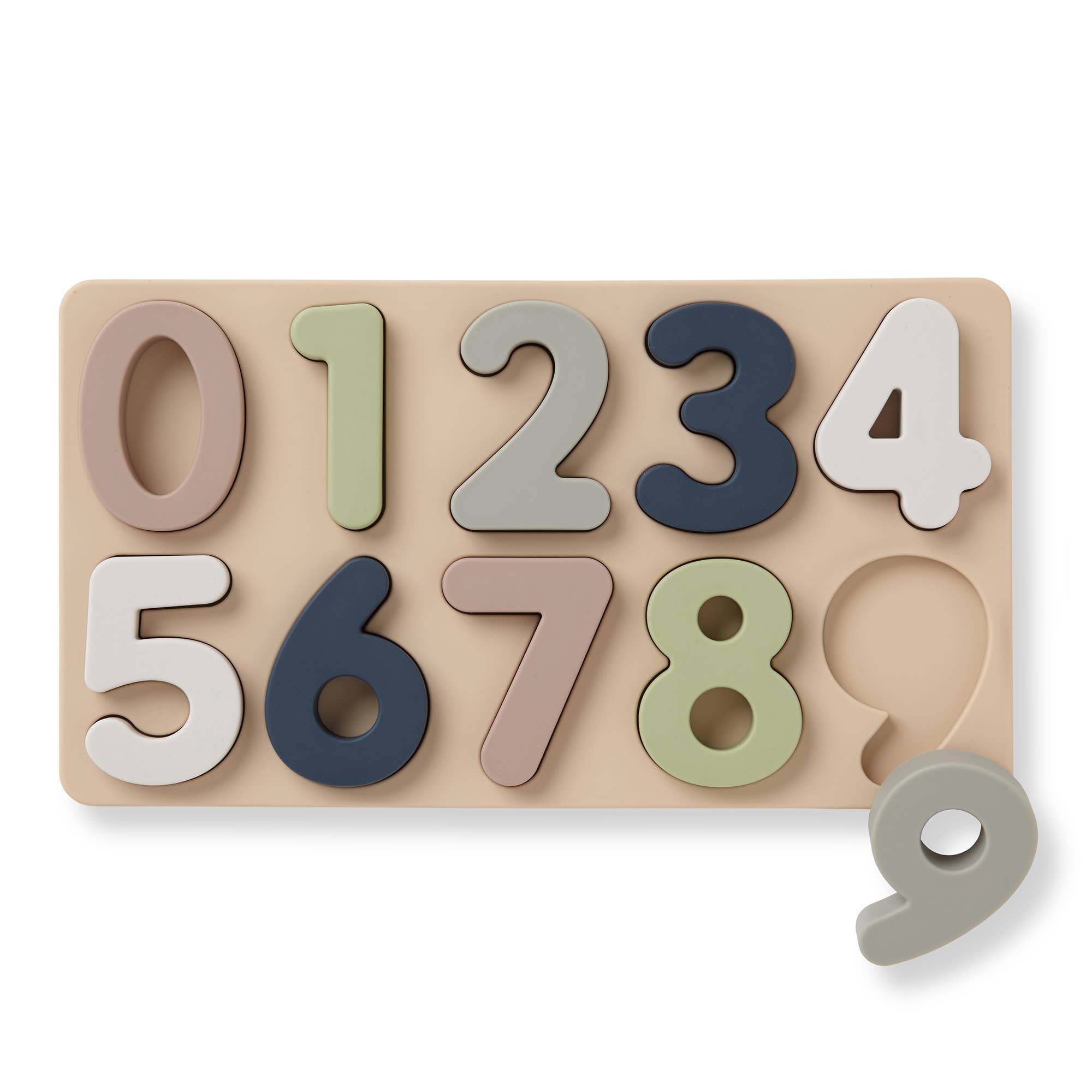 Large Soft Silicone Number Puzzle