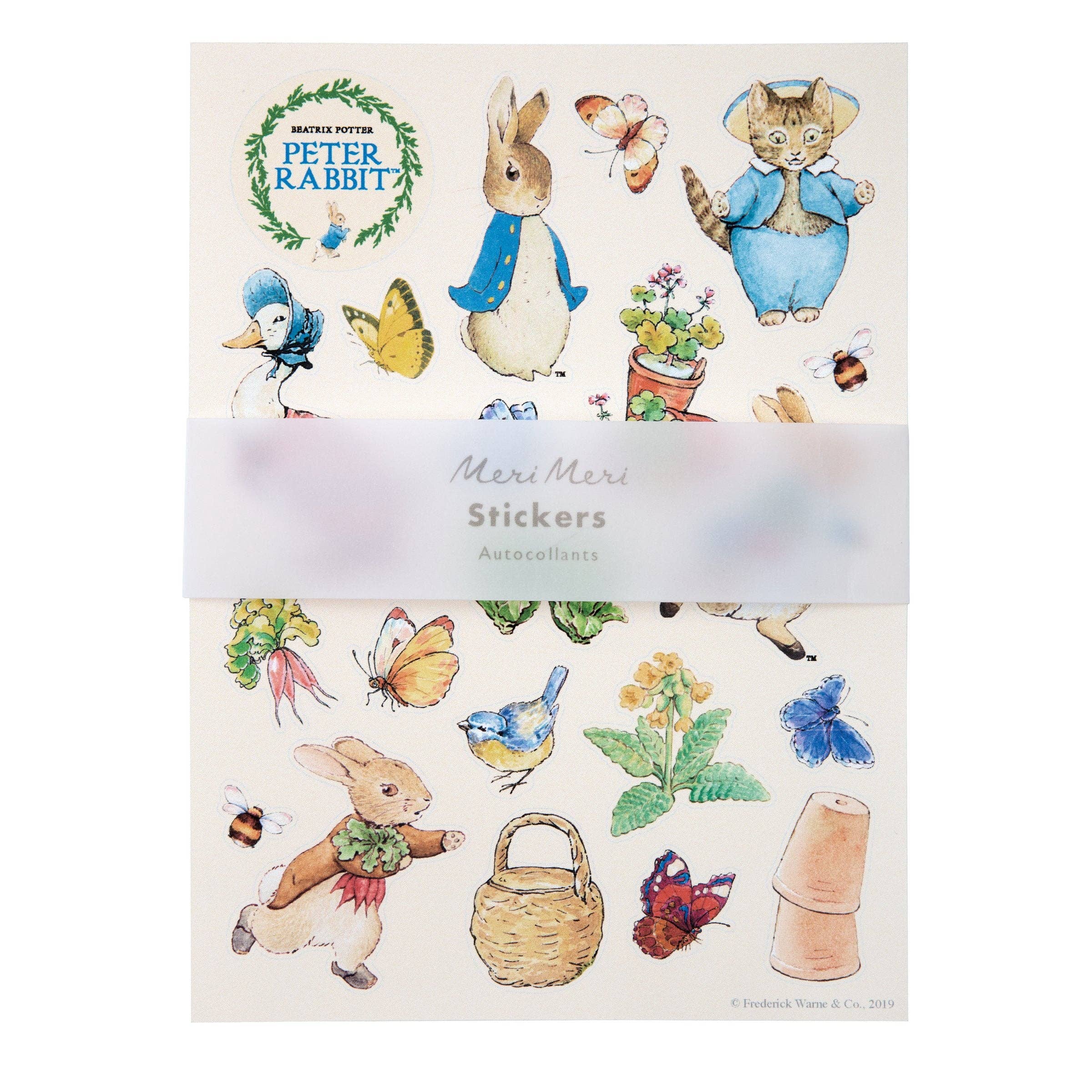 Peter Rabbit Sticker Sheets