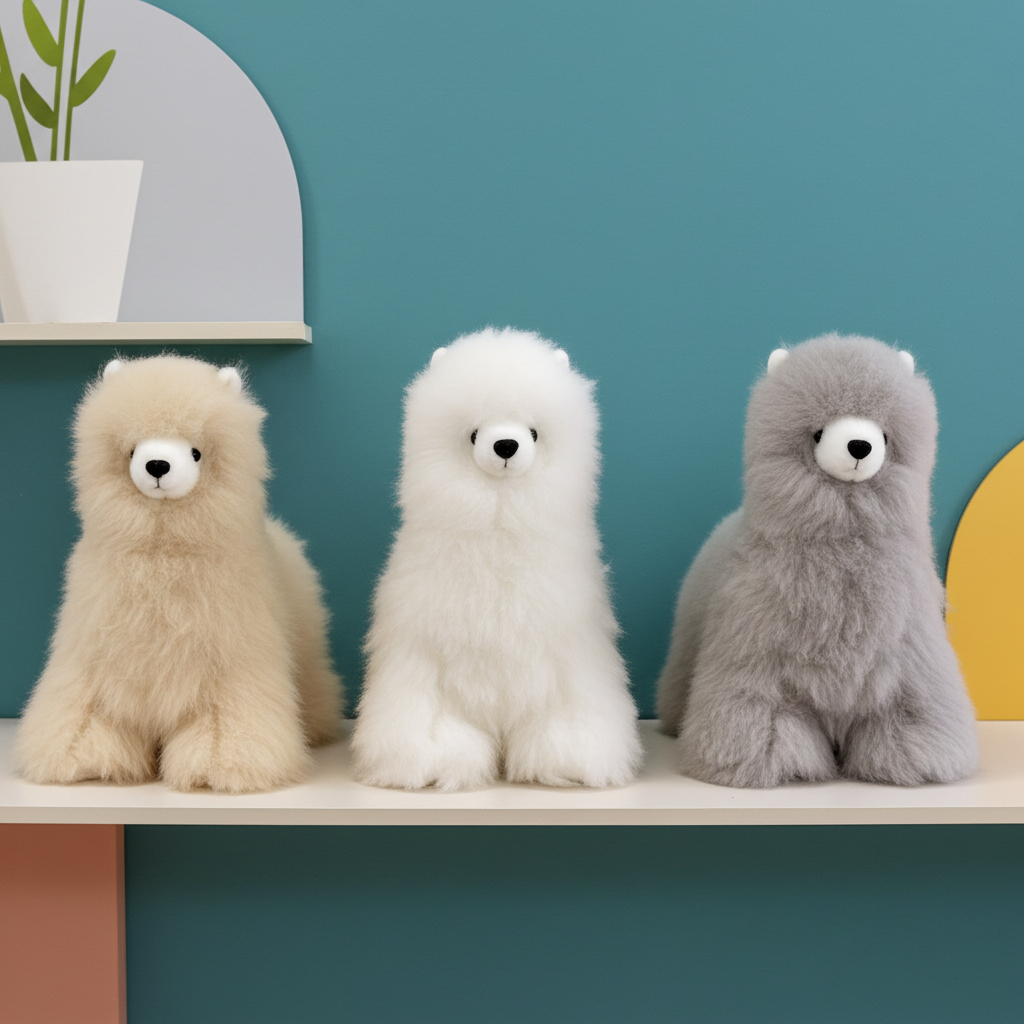 Shupaca Alpaca Stuffed Animal - Small Alpaca 9"