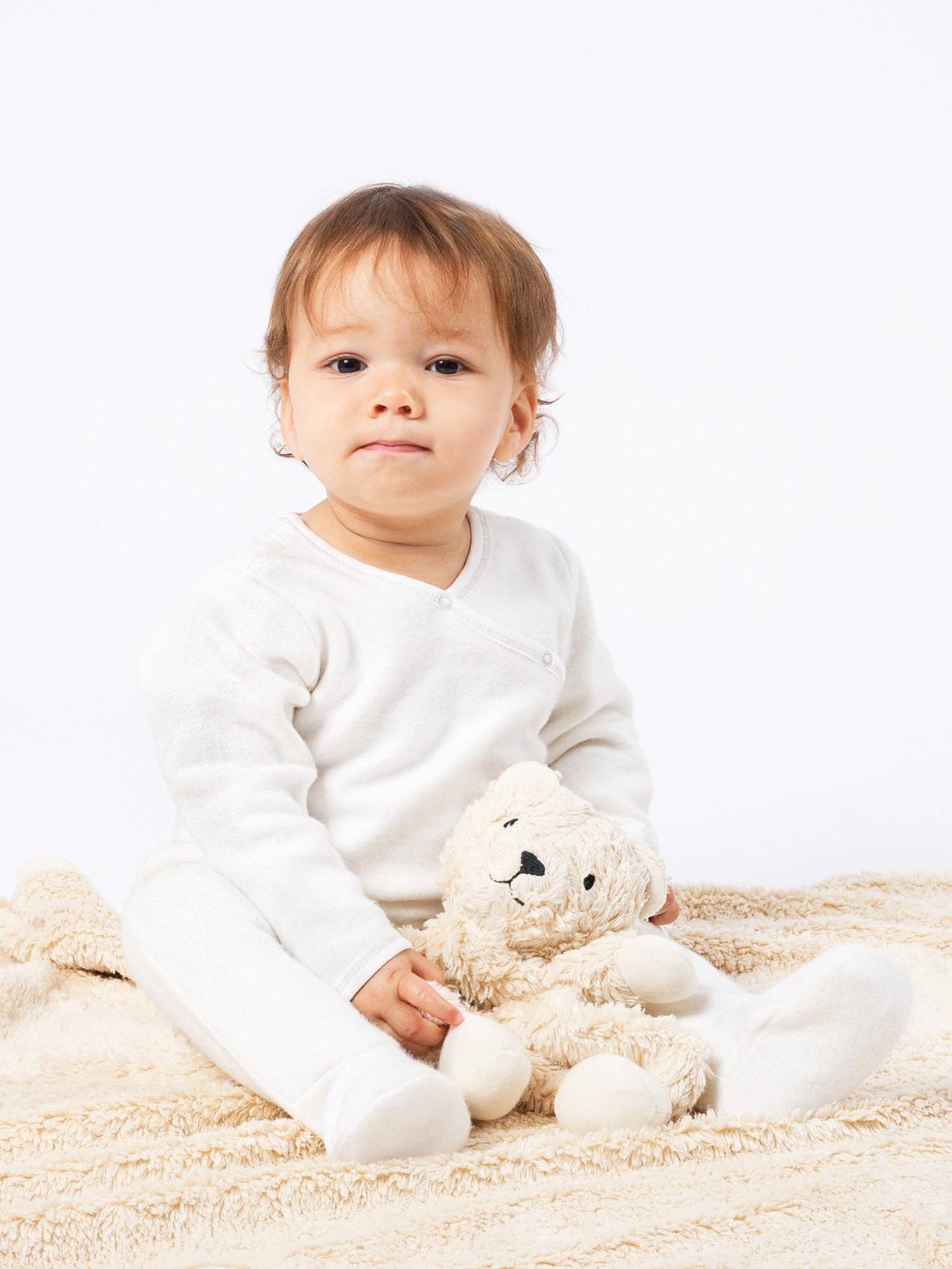 Benny the Bear Sherpa Snuggle Lovey