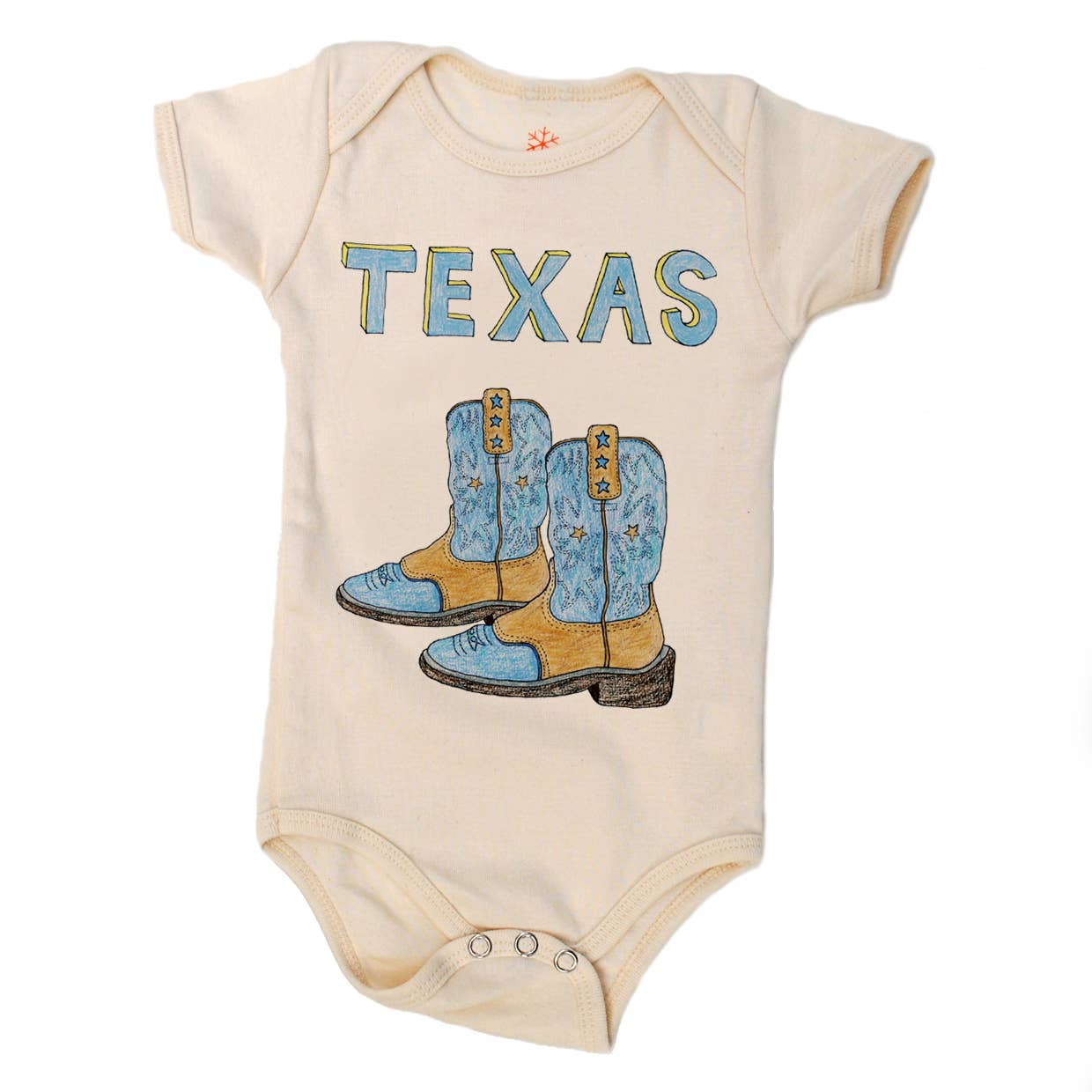 Boots - Baby Organic Onesie