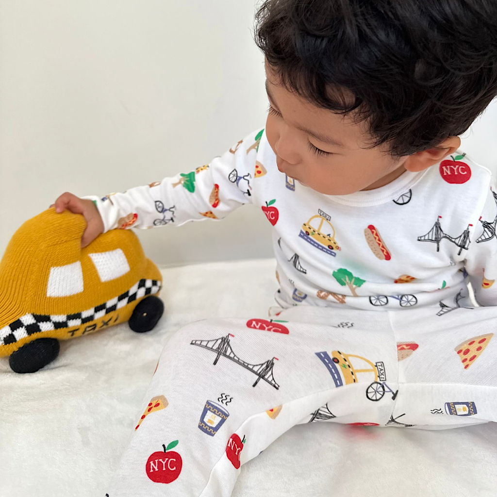 Organic Taxi Stuffed Toy - Medium