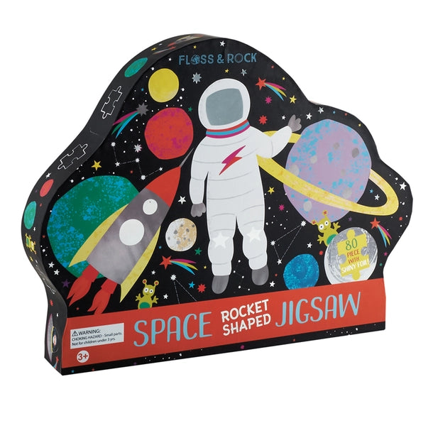 Floss & Rock Space 80pc Rocket Jigsaw