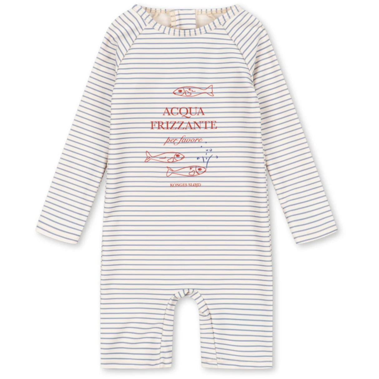 Konges Slojd Aster Onesie GRS - Stripe Bluie