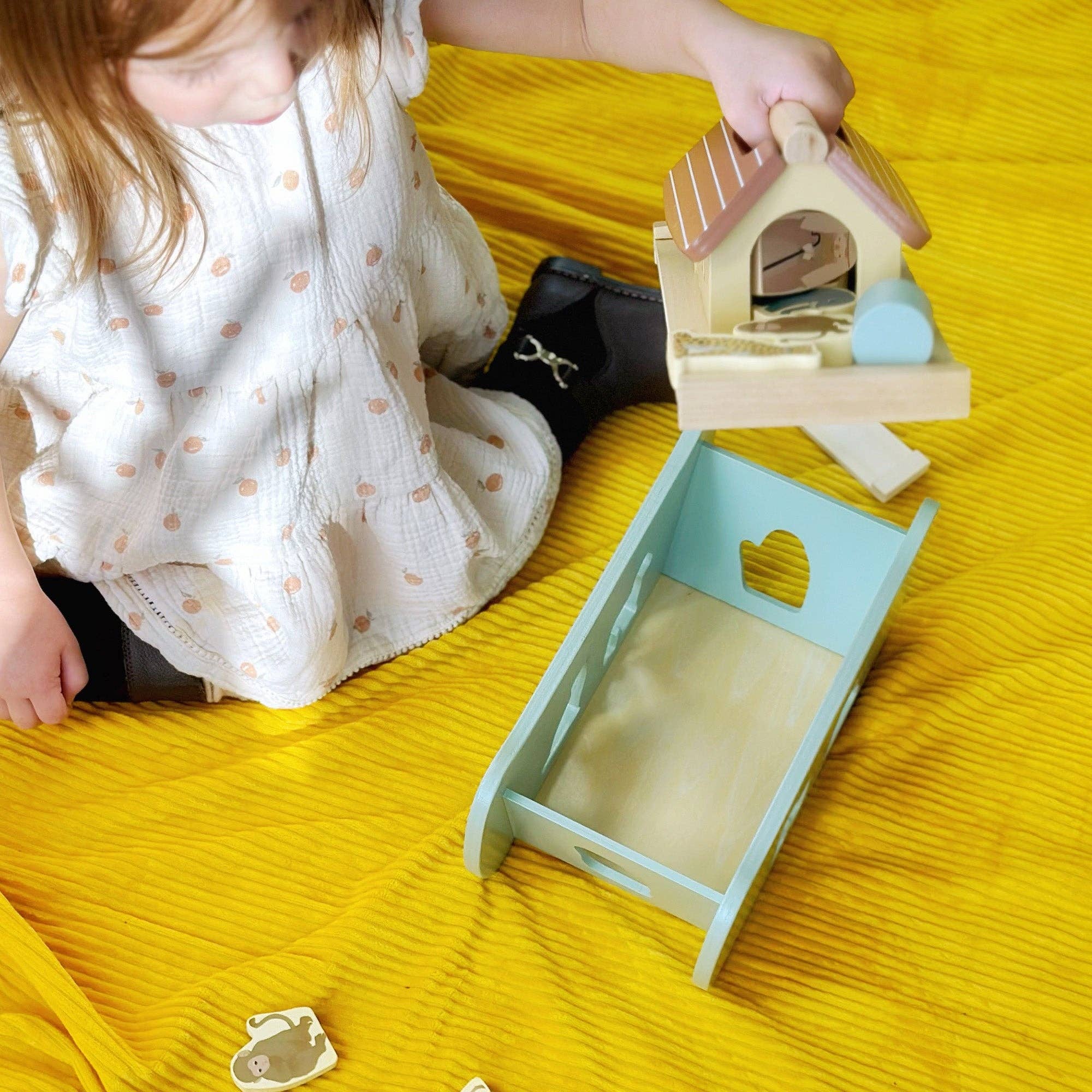 Noah's Ark Shape Sorter - Wooden Animal Toy Ages 2+