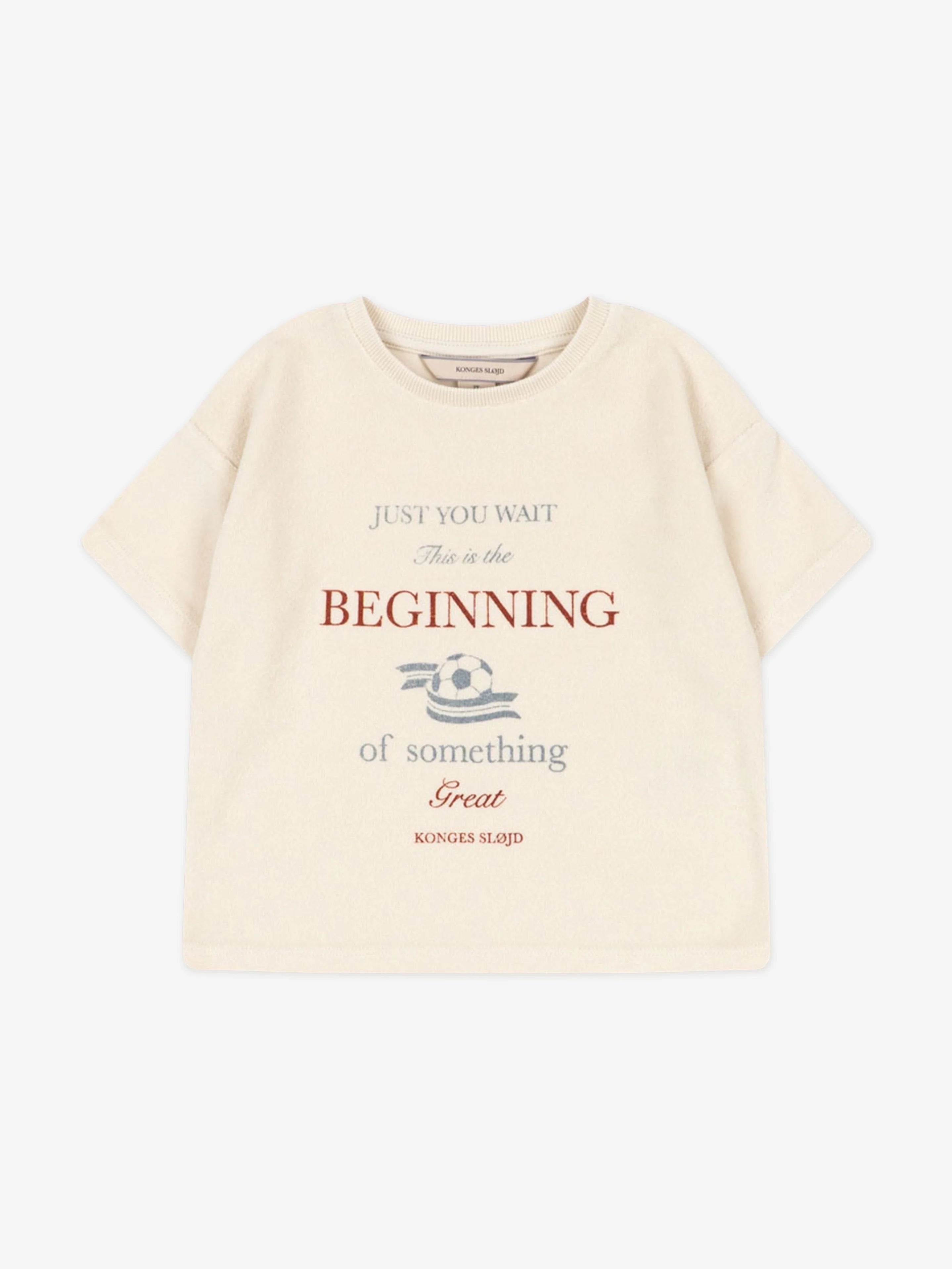 Konges Slojd Itty Tee GOTS - Antique White