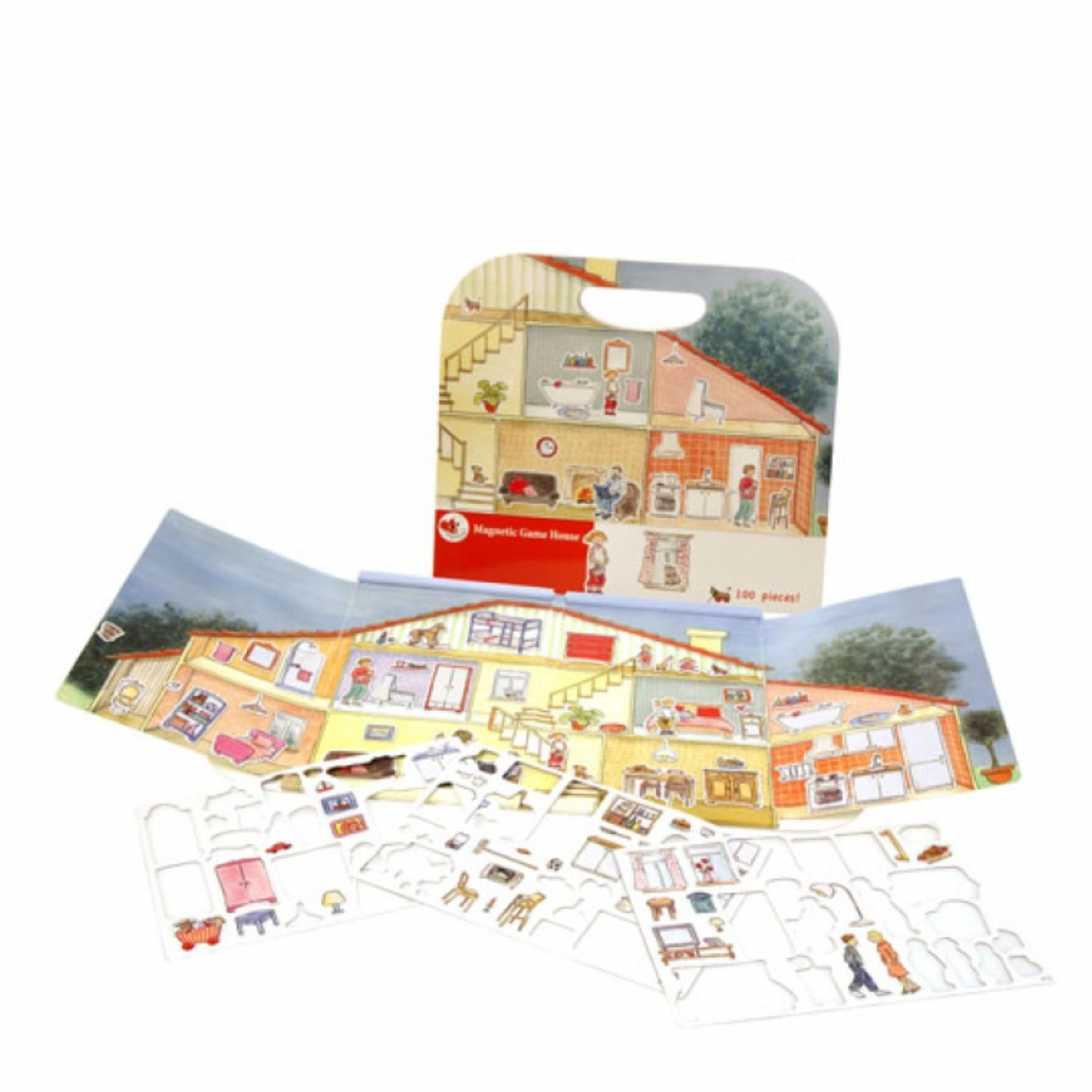 Egmont Magnetic Activity Game, House