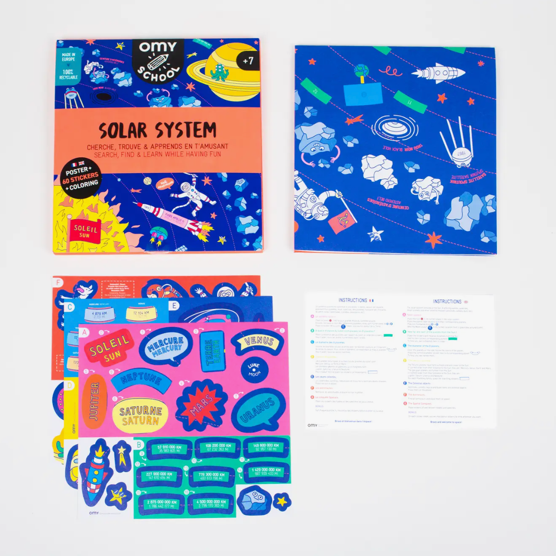OMY Solar System Poster