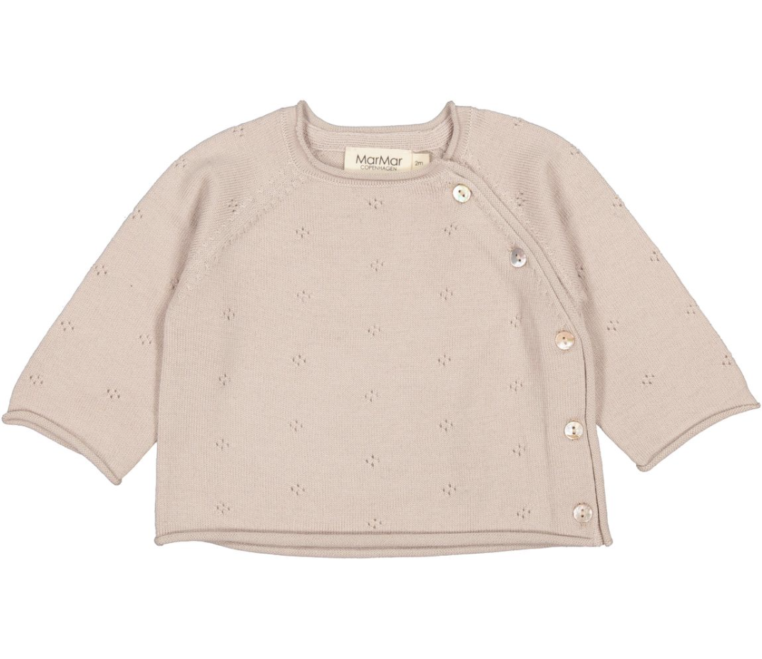 MarMar Copenhagen Toll Sweater - Cream Taupe