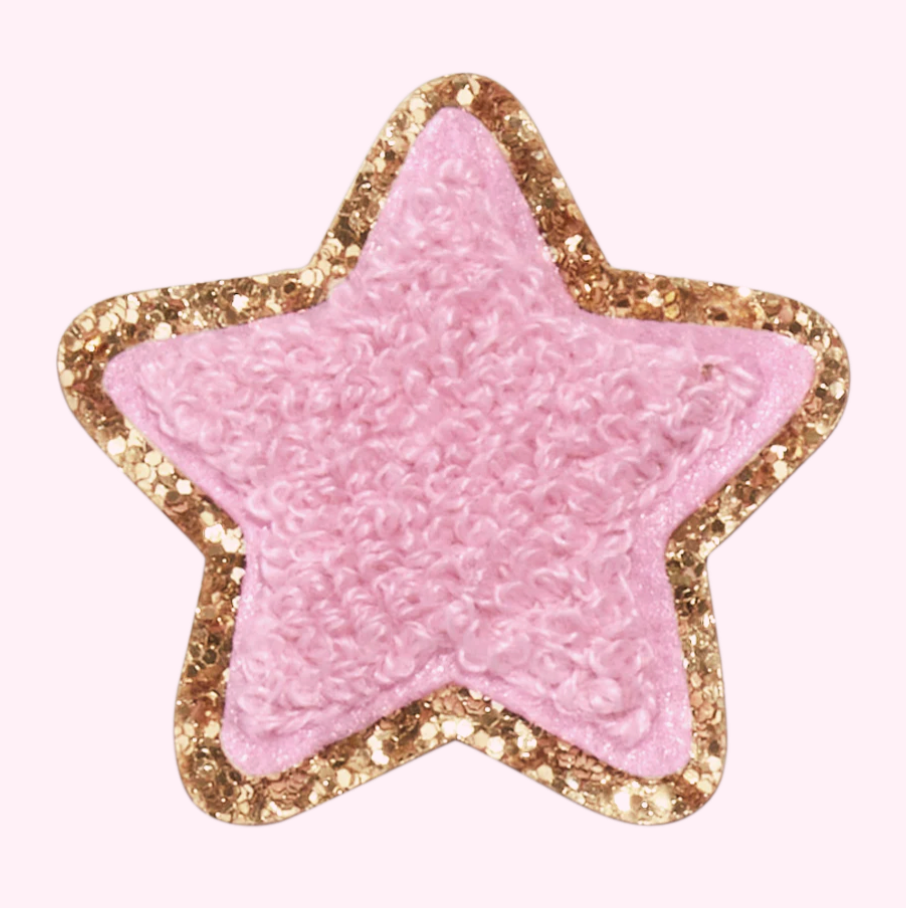 Stoney Clover Ln Glitter Star Patches - Multiple Colors Available