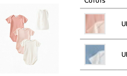 Bonpoint BOY 3 pack Onesie set