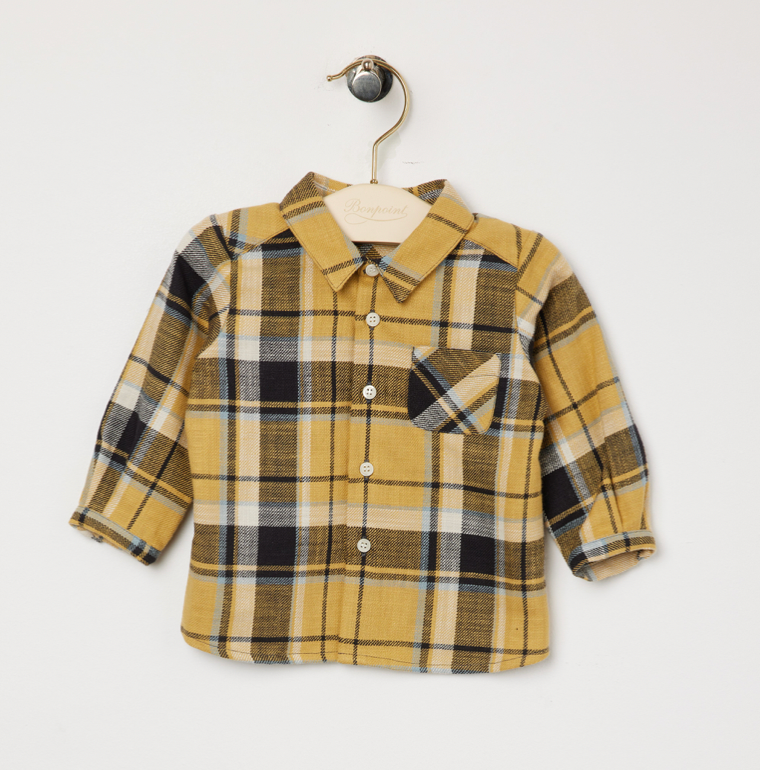 Bonpoint Baby Boy Malo Flannel