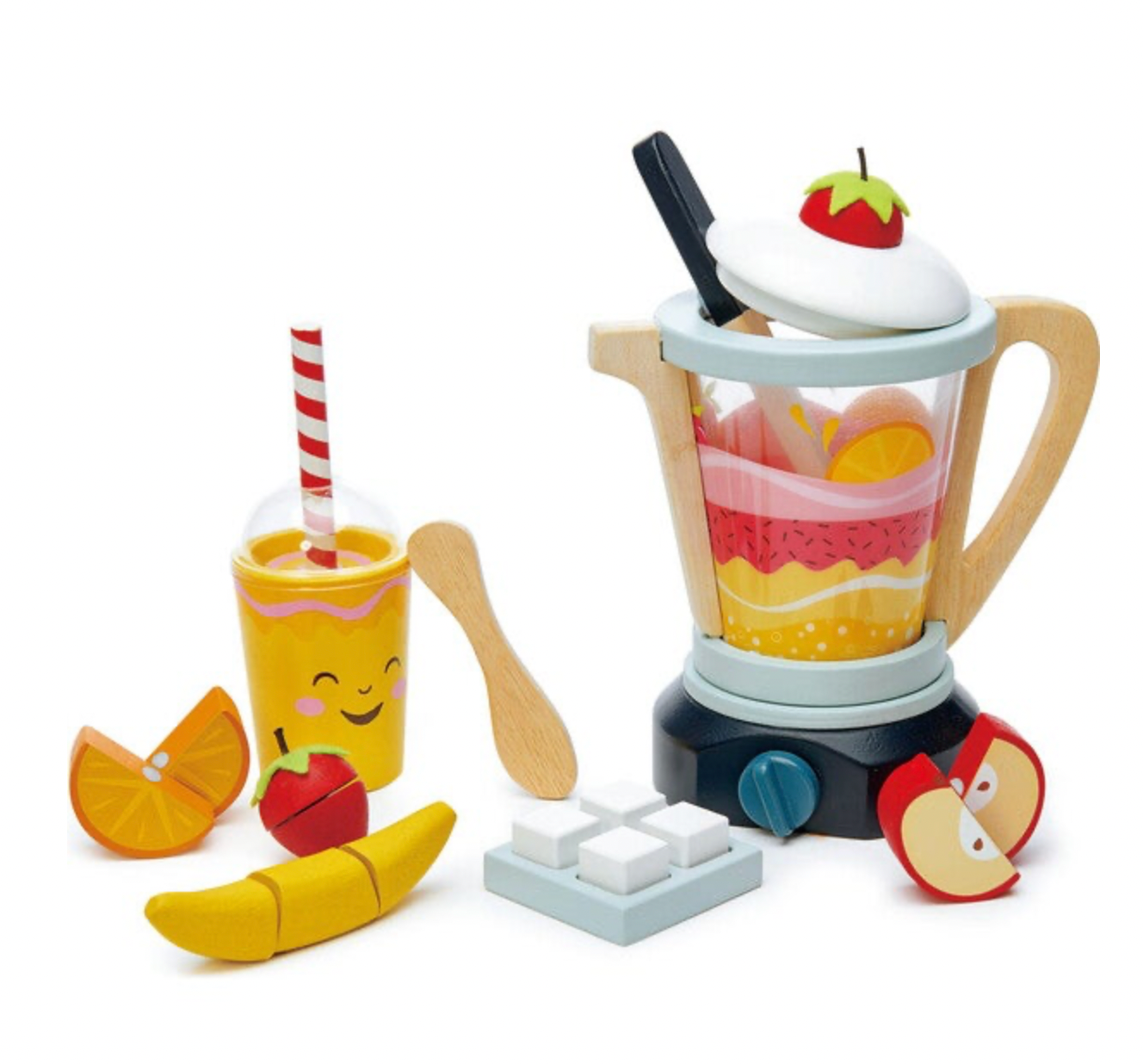 Wooden Smoothie blender