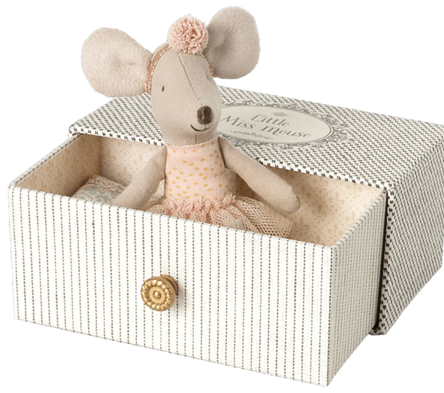Maileg Dance Mouse In Daybed