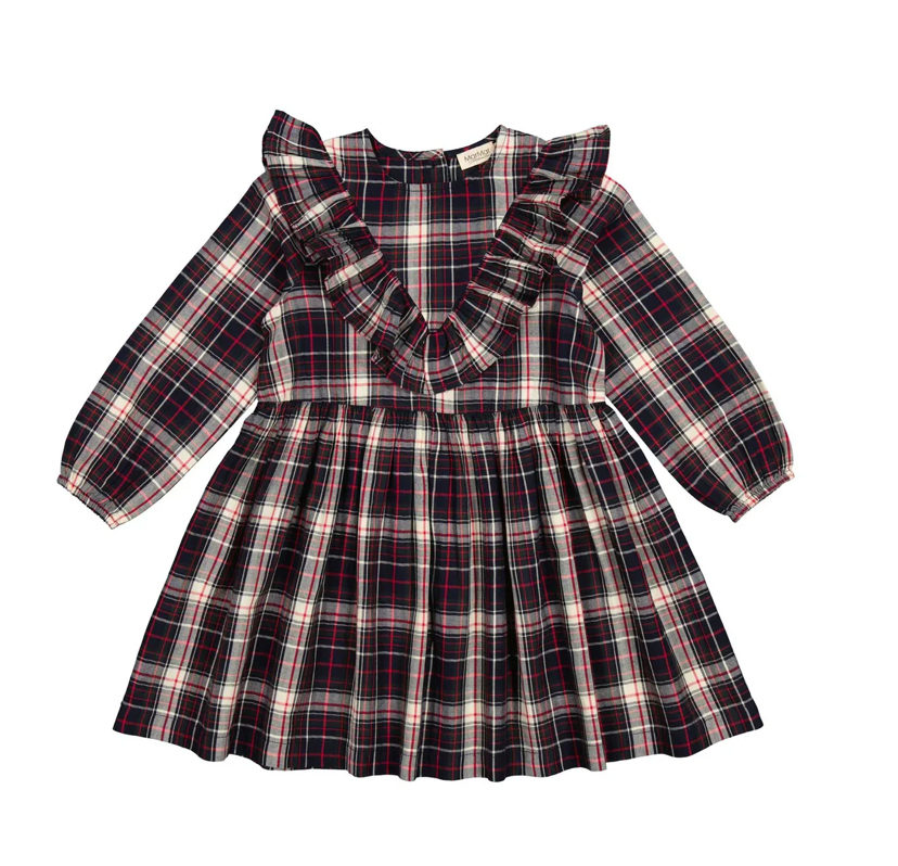 MarMar Copenhagen Daljana Dress- Holiday Check