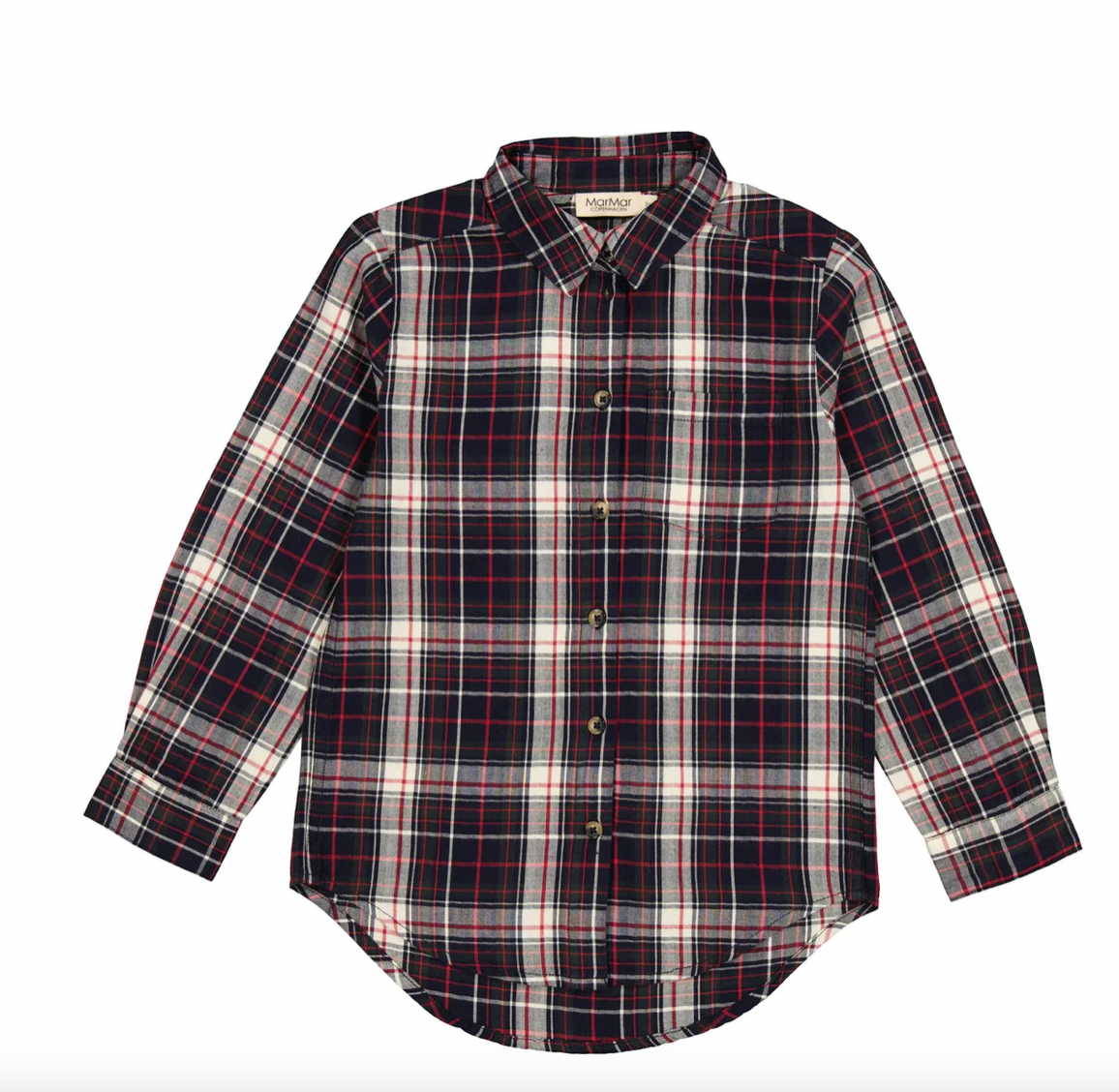 MarMar Copenhagen Tommy Long Sleeve Shirt - Holiday Check