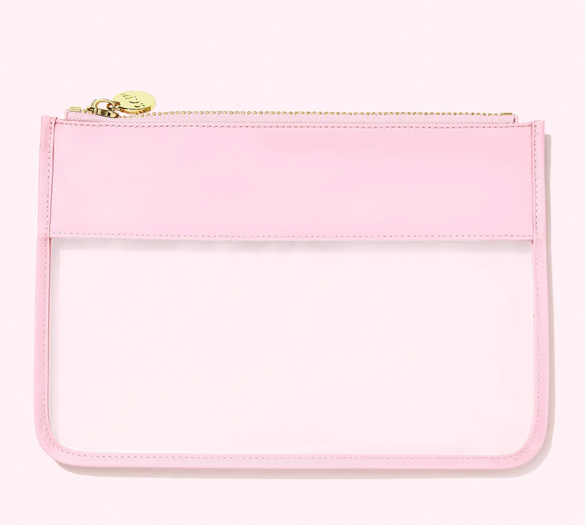 Stoney Clover Ln Classic Clear Flat Pouch - Flamingo