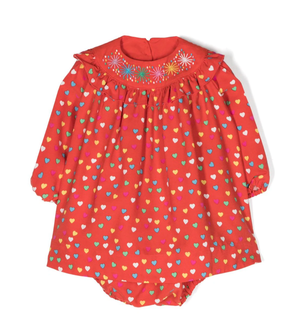 Stella Baby Girl Party Hearts Tencel Dress