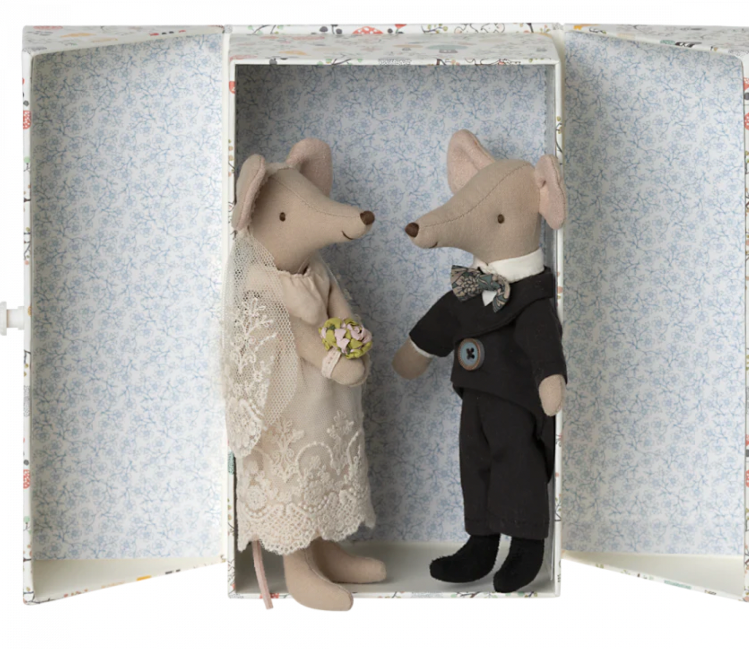Maileg Wedding Mice Couple In Box