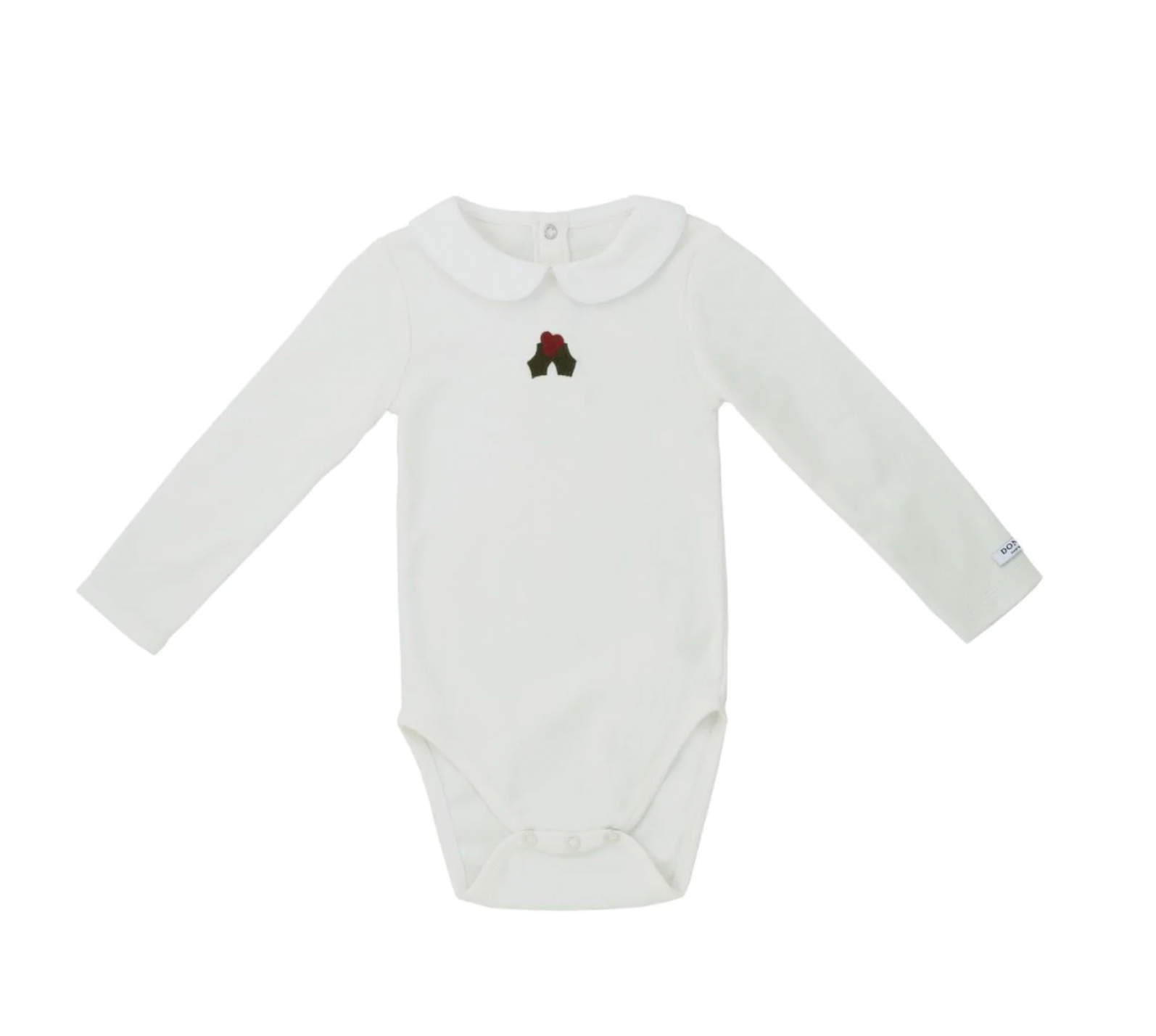 Organic Holly Onesie