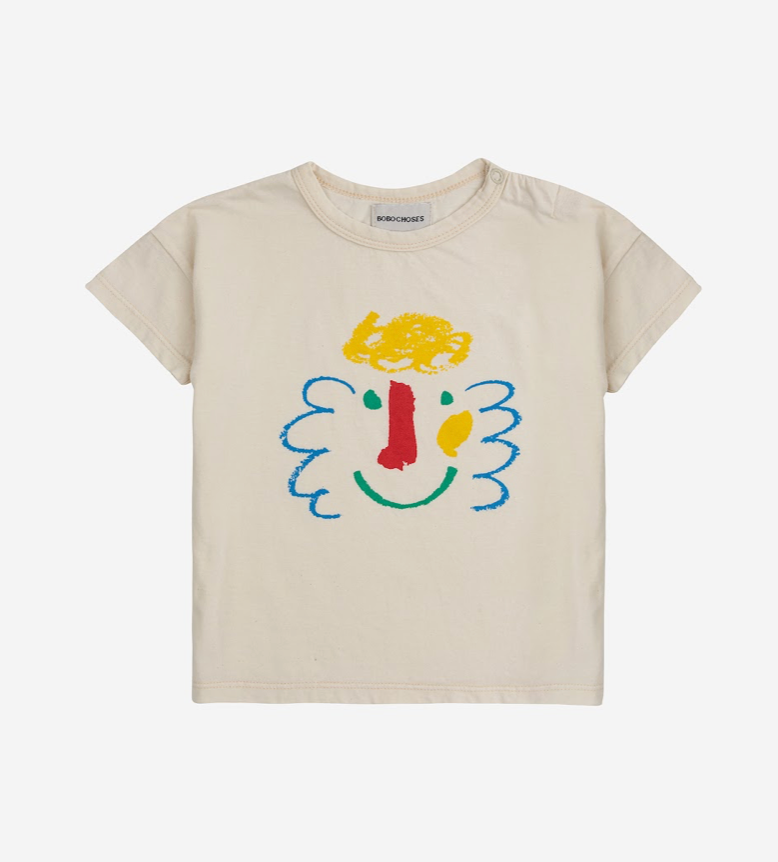 Bobo Choses Baby Happy Mask T-Shirt