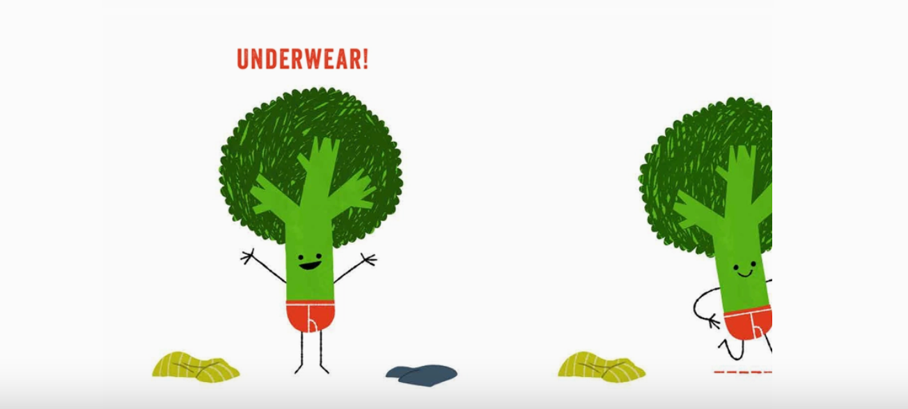 Vegetables In Underwear