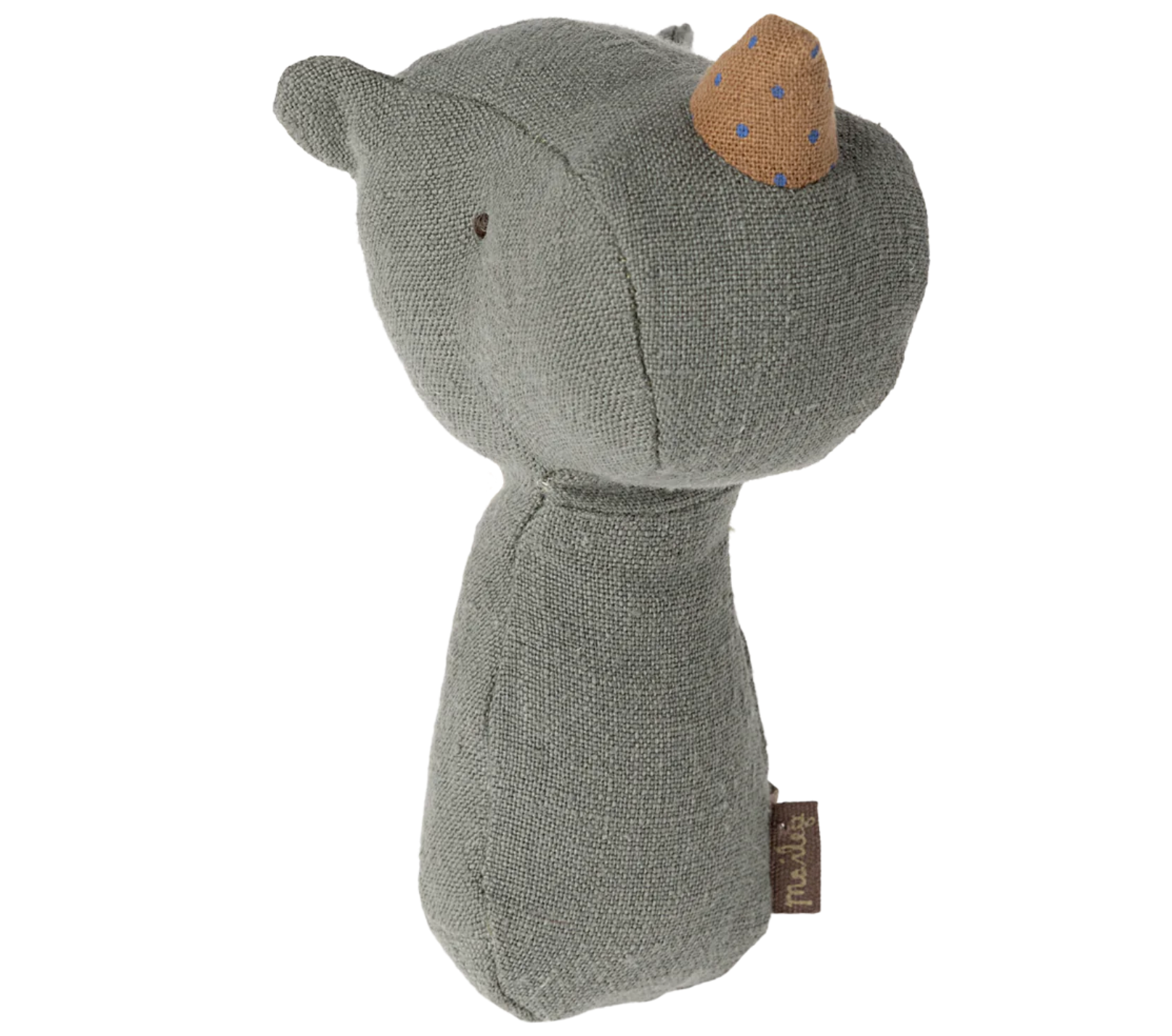 Maileg Rhino Rattle - Pine