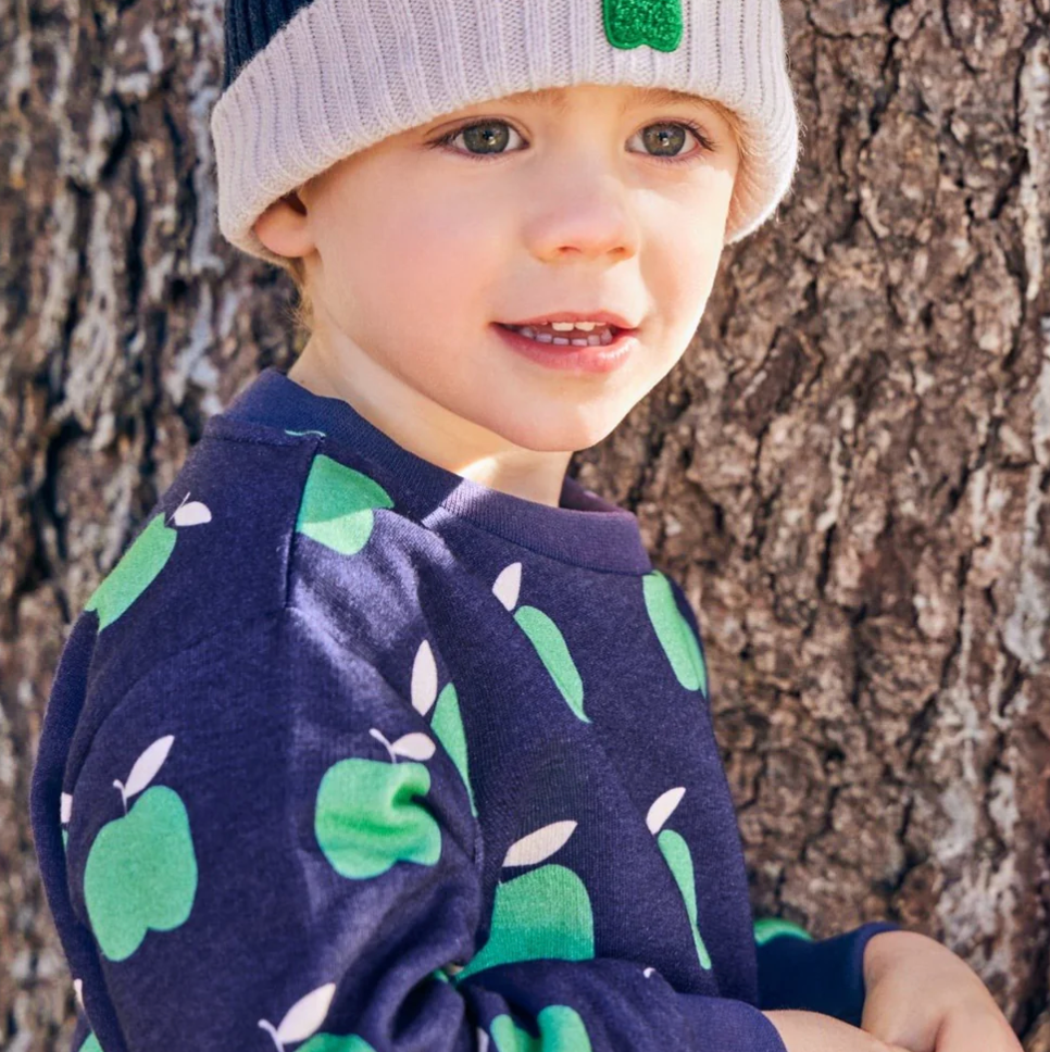 Mon Coeur Apples Baby Sweatshirt