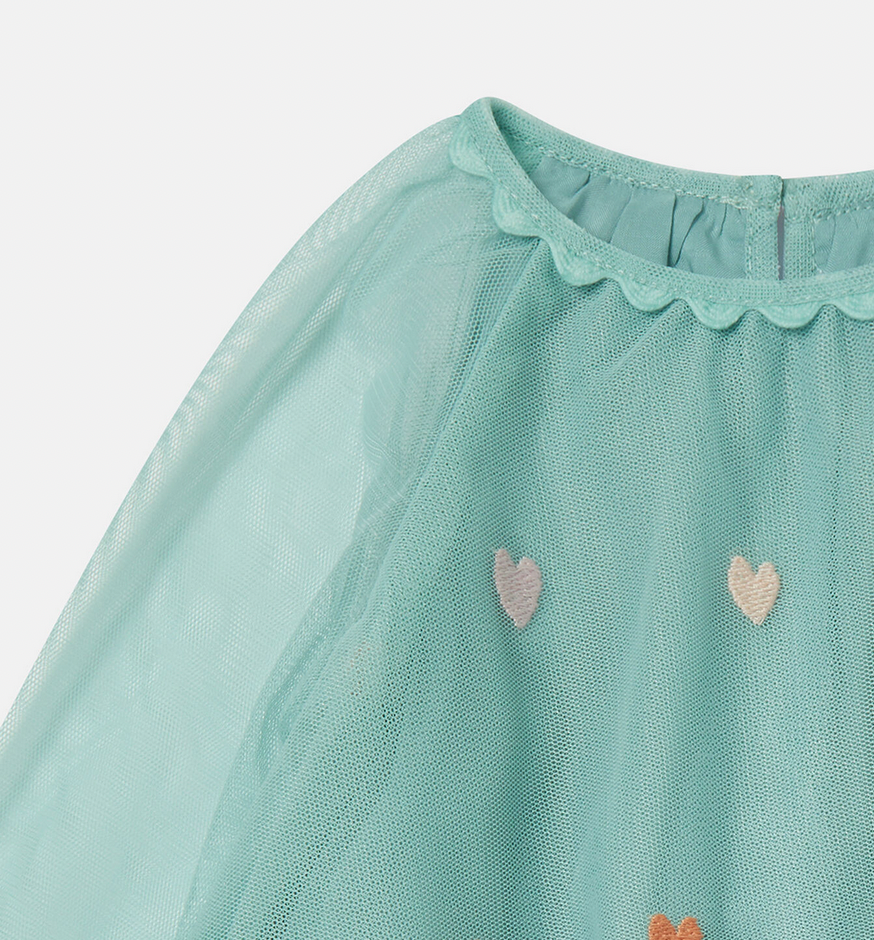 Stella Baby Tulle Hearts Dress