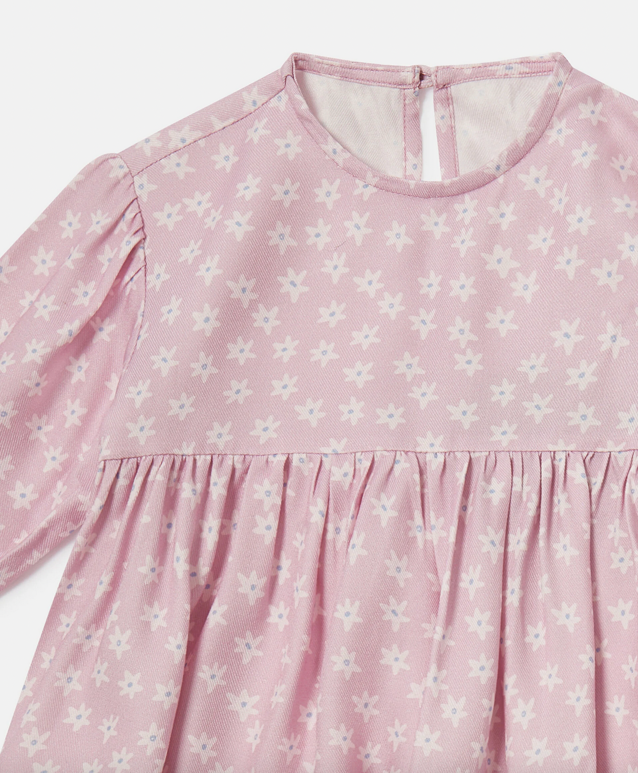 Stella Baby Girl Long Sleeve Star Flower Dress