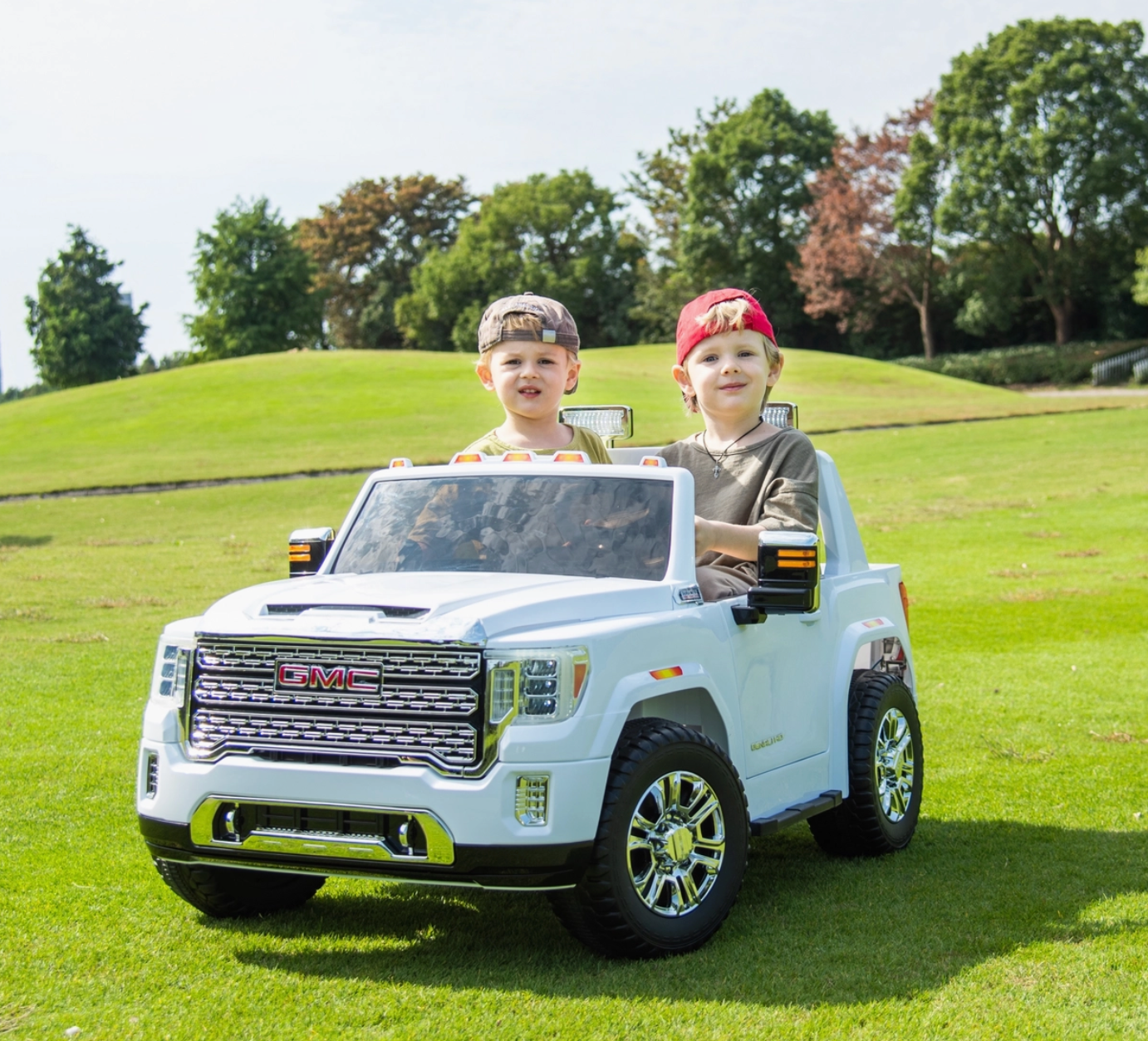 Licensed Gmc Denali 24V Battery Operated 2 Seater Ride On Car - Multiple Colors