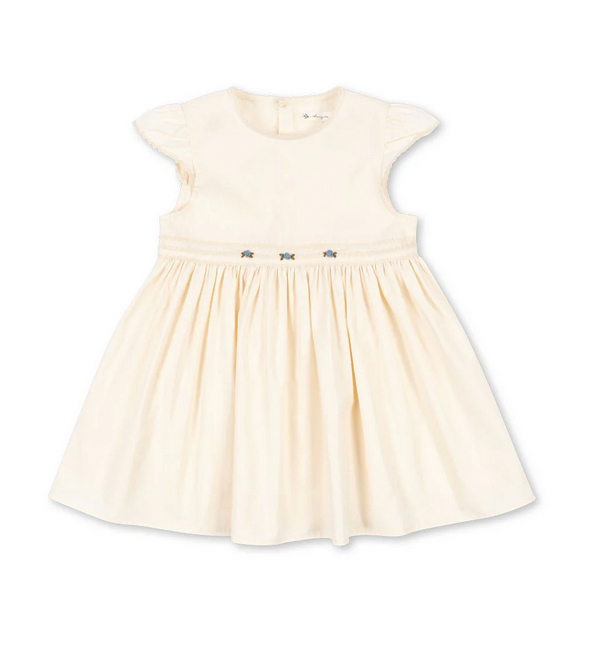 Konges Slojd Organic Aaliyah Dress - Egg Knog