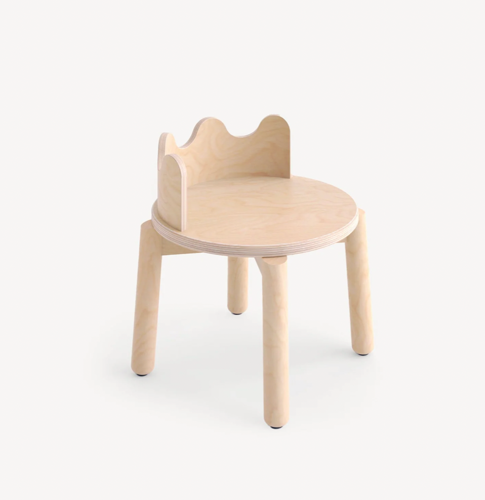 Non-Toxic Moss Birch Chairs - Set of 2