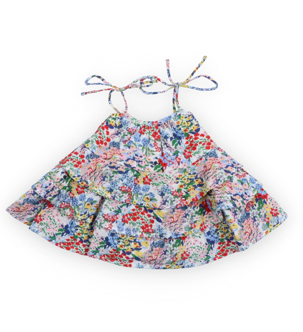New Society Verbena Baby Dress Verbena Print