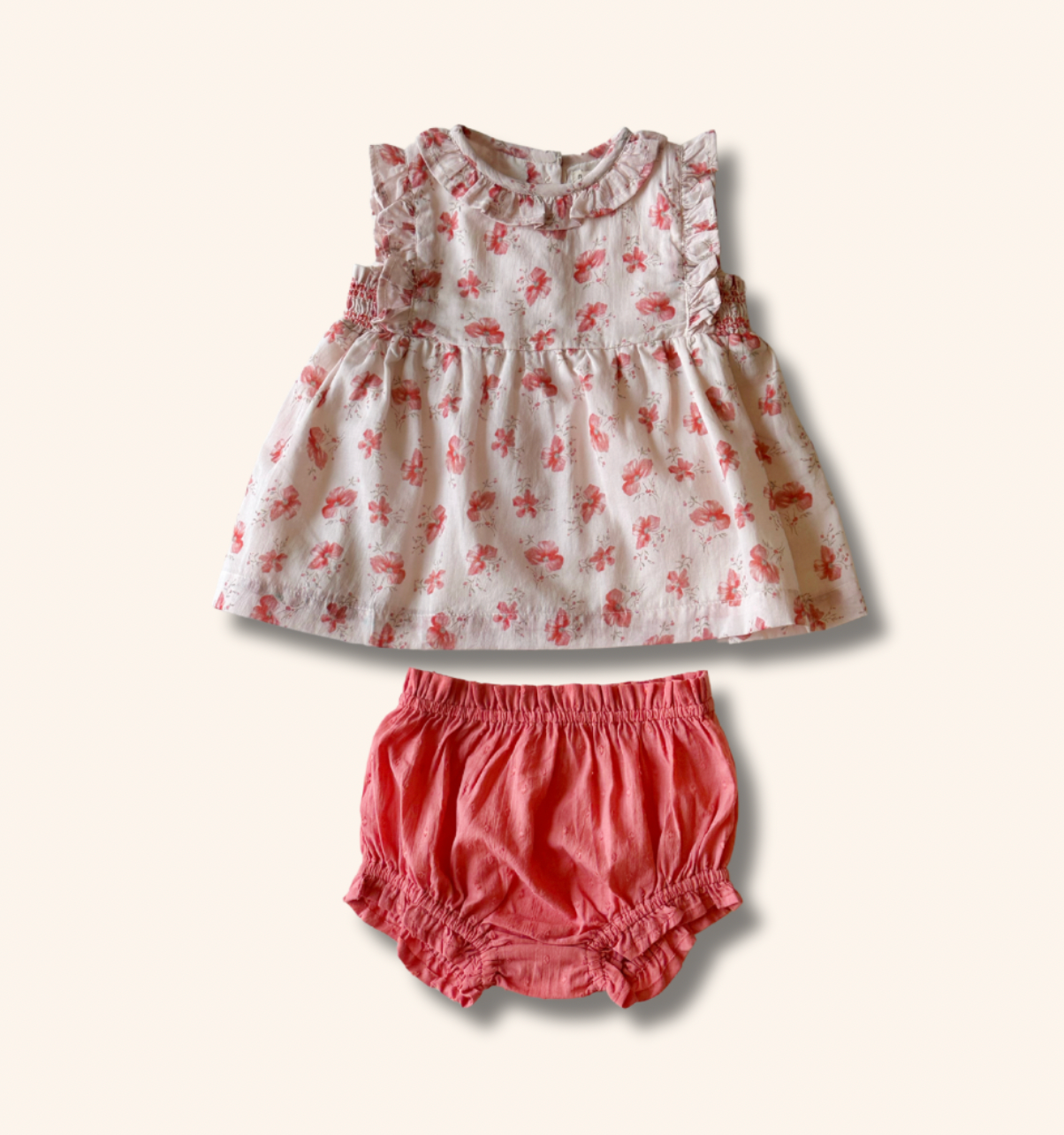 Lali Ari Set in Watercolor Flower & Faded Rose