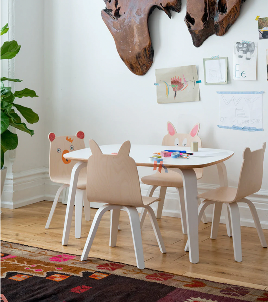 Non-Toxic Birch Play Table