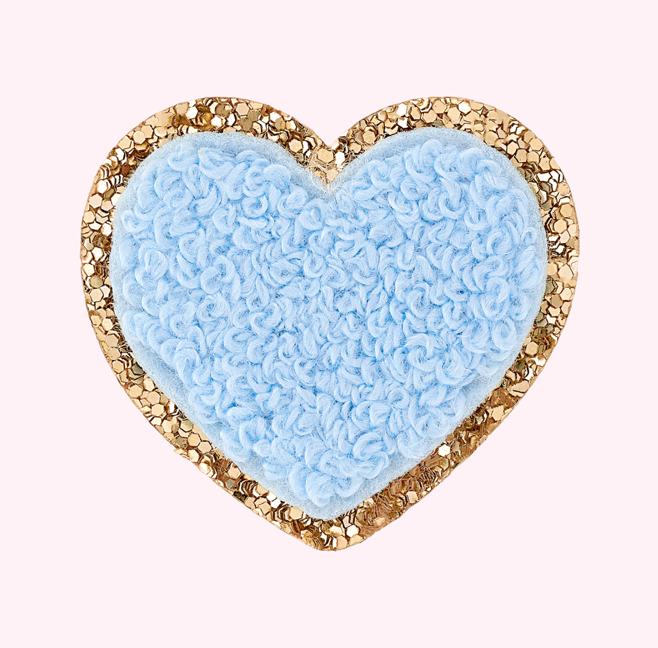 Stoney Clover Ln Glitter Mini Heart Patches - Multiple Colors Available