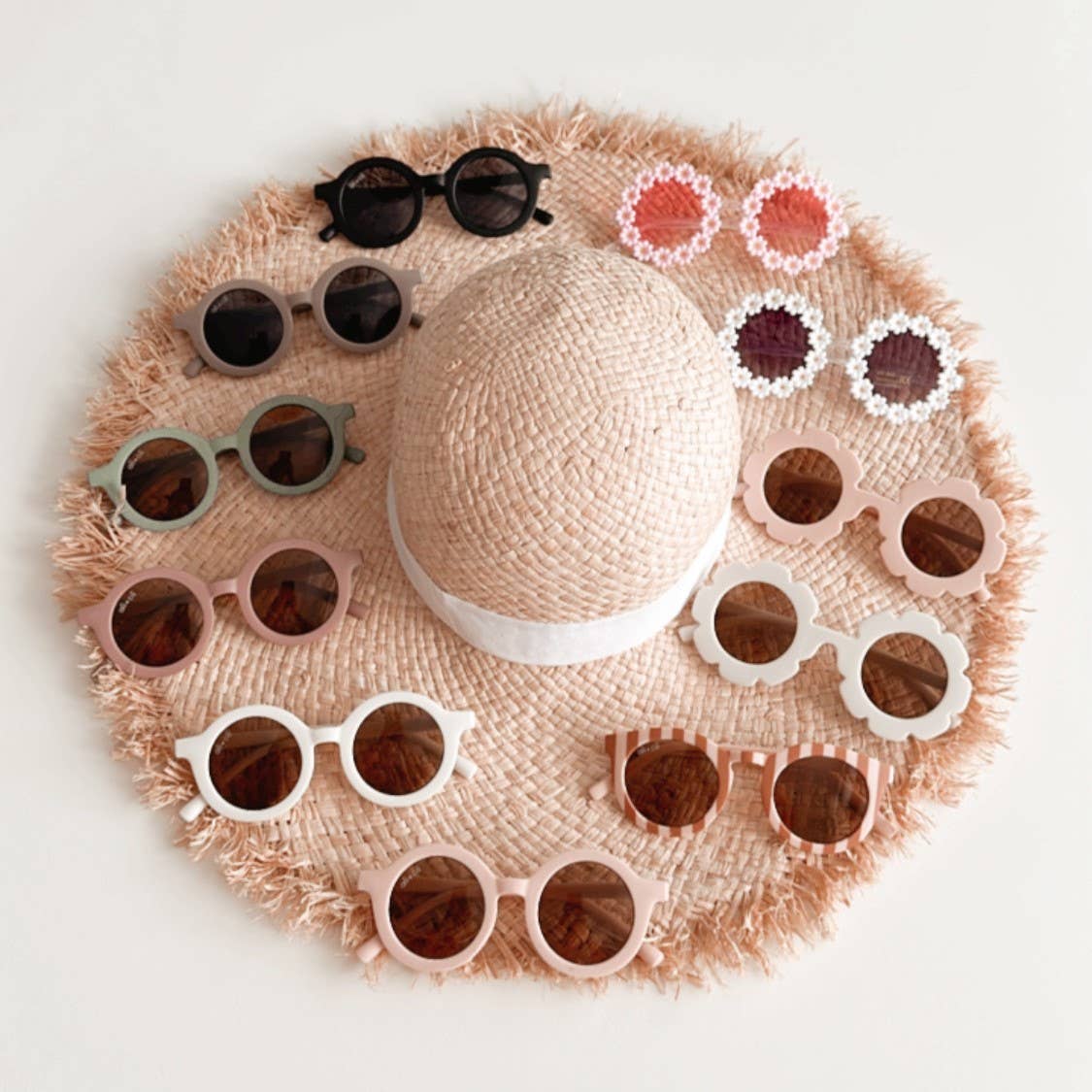 Kids Sunglasses Round - Black