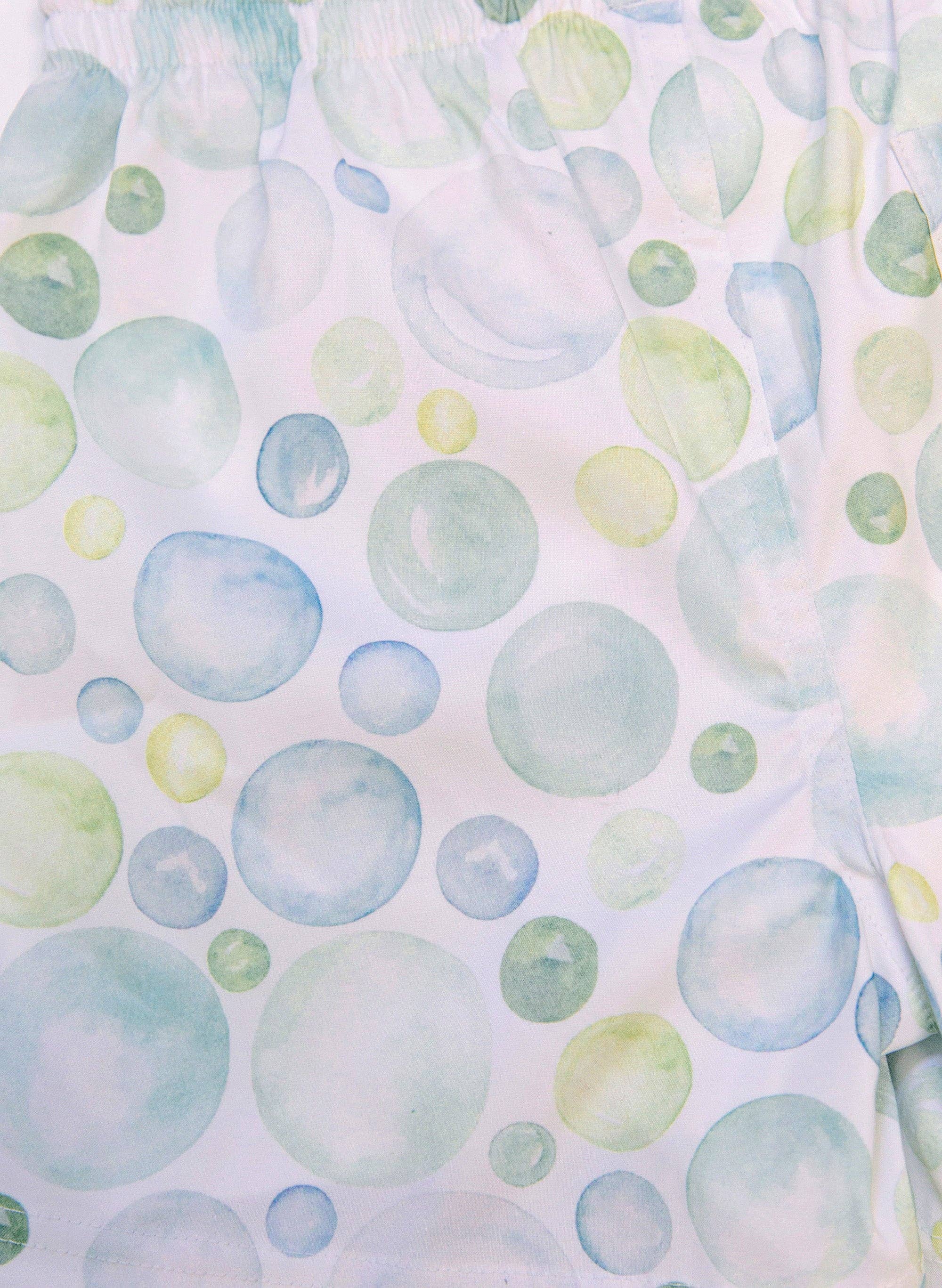 Duck Swim Short - Seafoam Bubbles