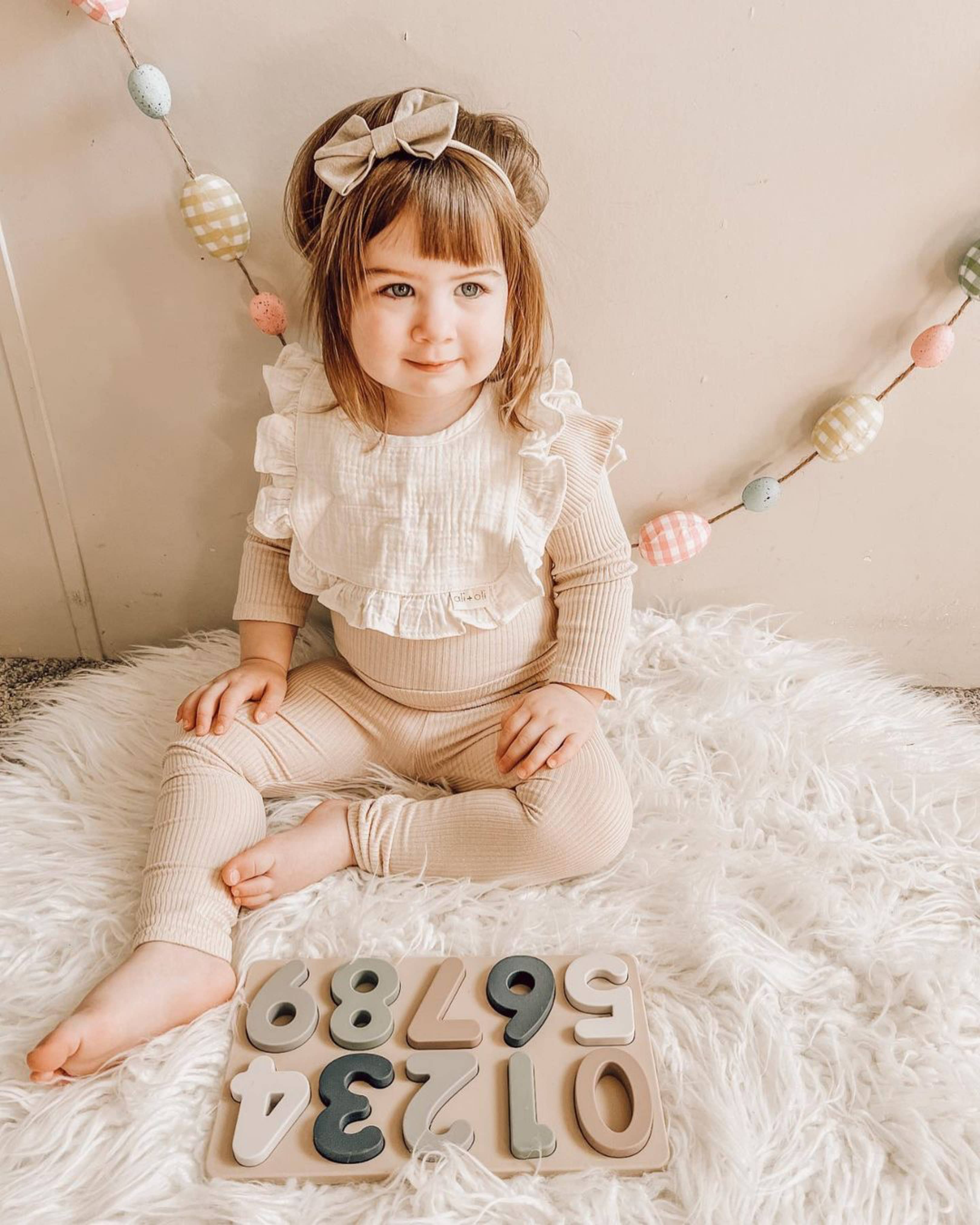 Large Soft Silicone Number Puzzle