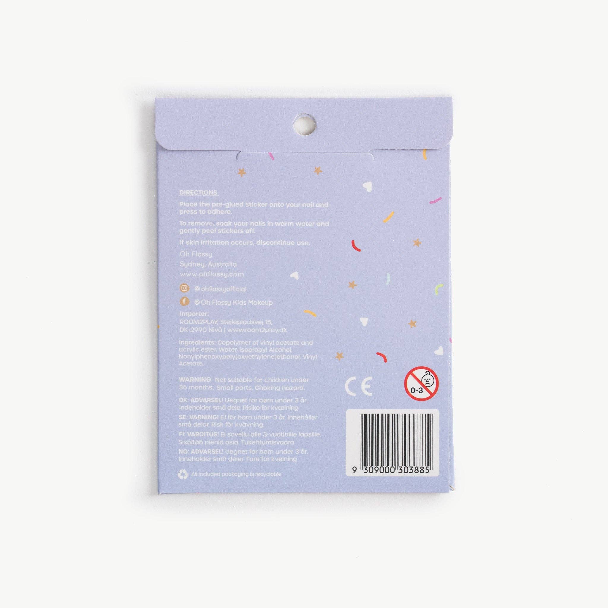 Oh Flossy Nail Stickers