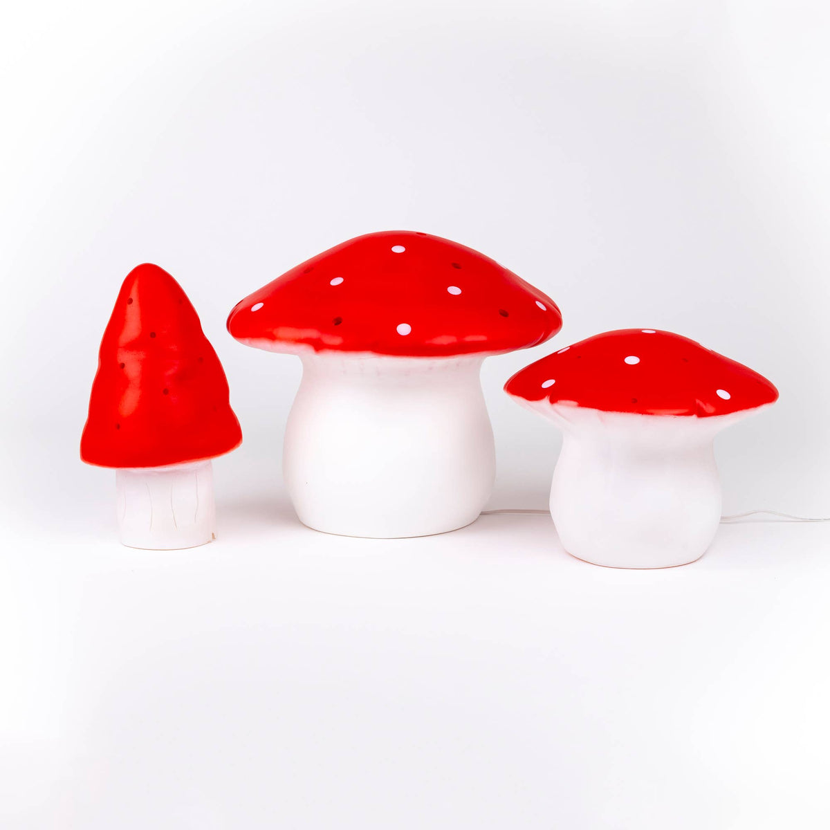 Small Mushroom Red w/ Plug