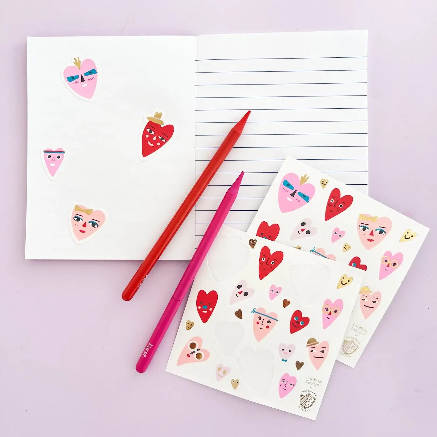 Heartbeat Gang Sticker Set - 4 Pk.