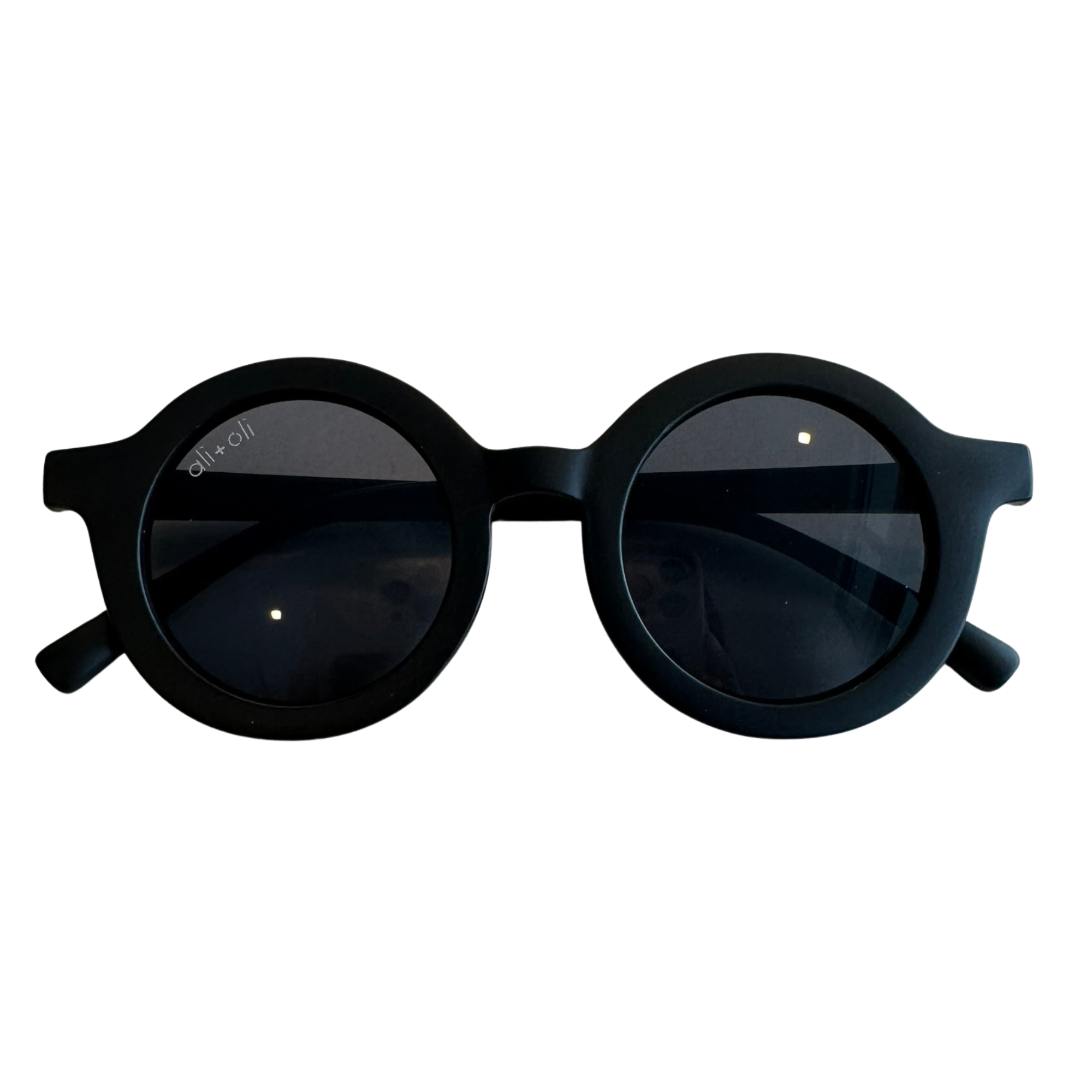 Kids Sunglasses Round - Black