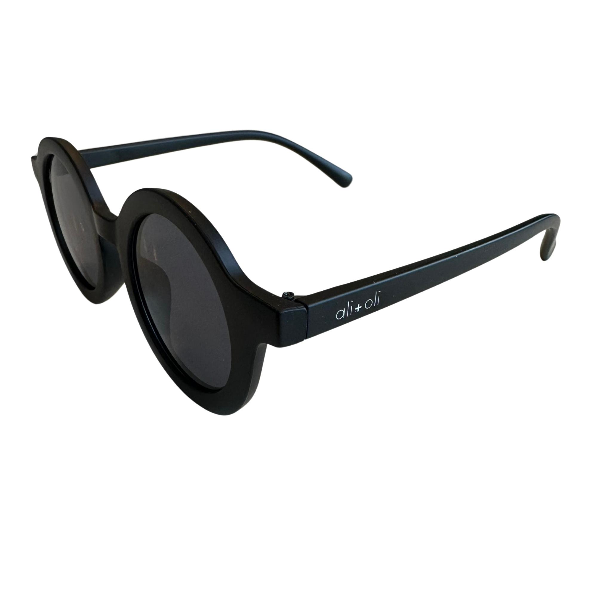 Kids Sunglasses Round - Black